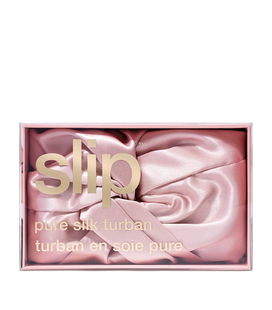 Slip Mulberry Silk Head Wrap Pink Image 6