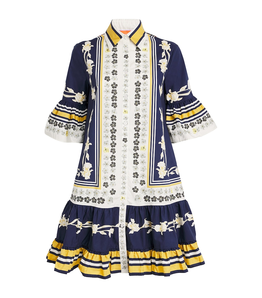 Cotton Printed Choux Mini Dress PSYCHE PLACEE Image 1