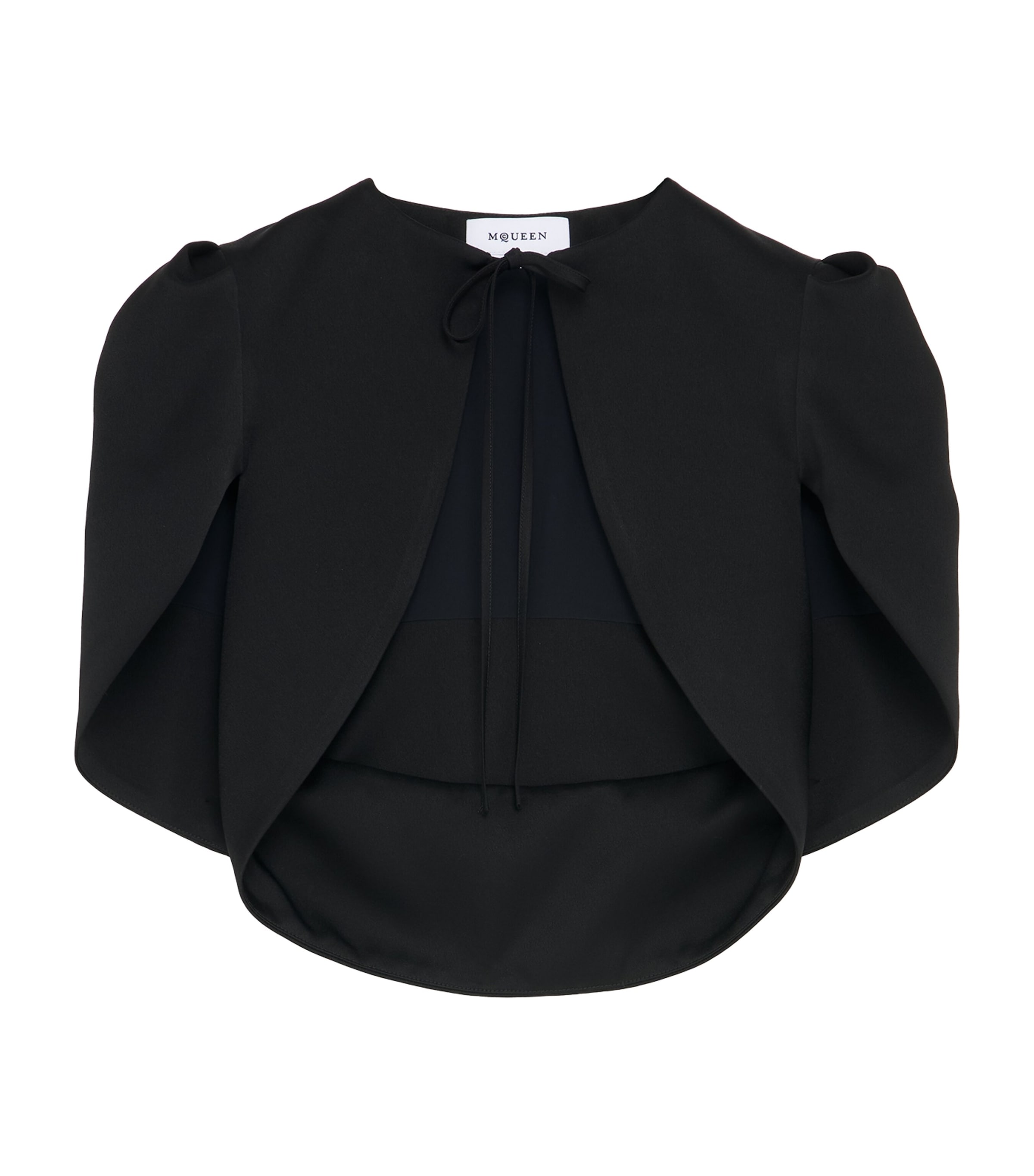 Crepe Cropped Jacket 1000 Image 1