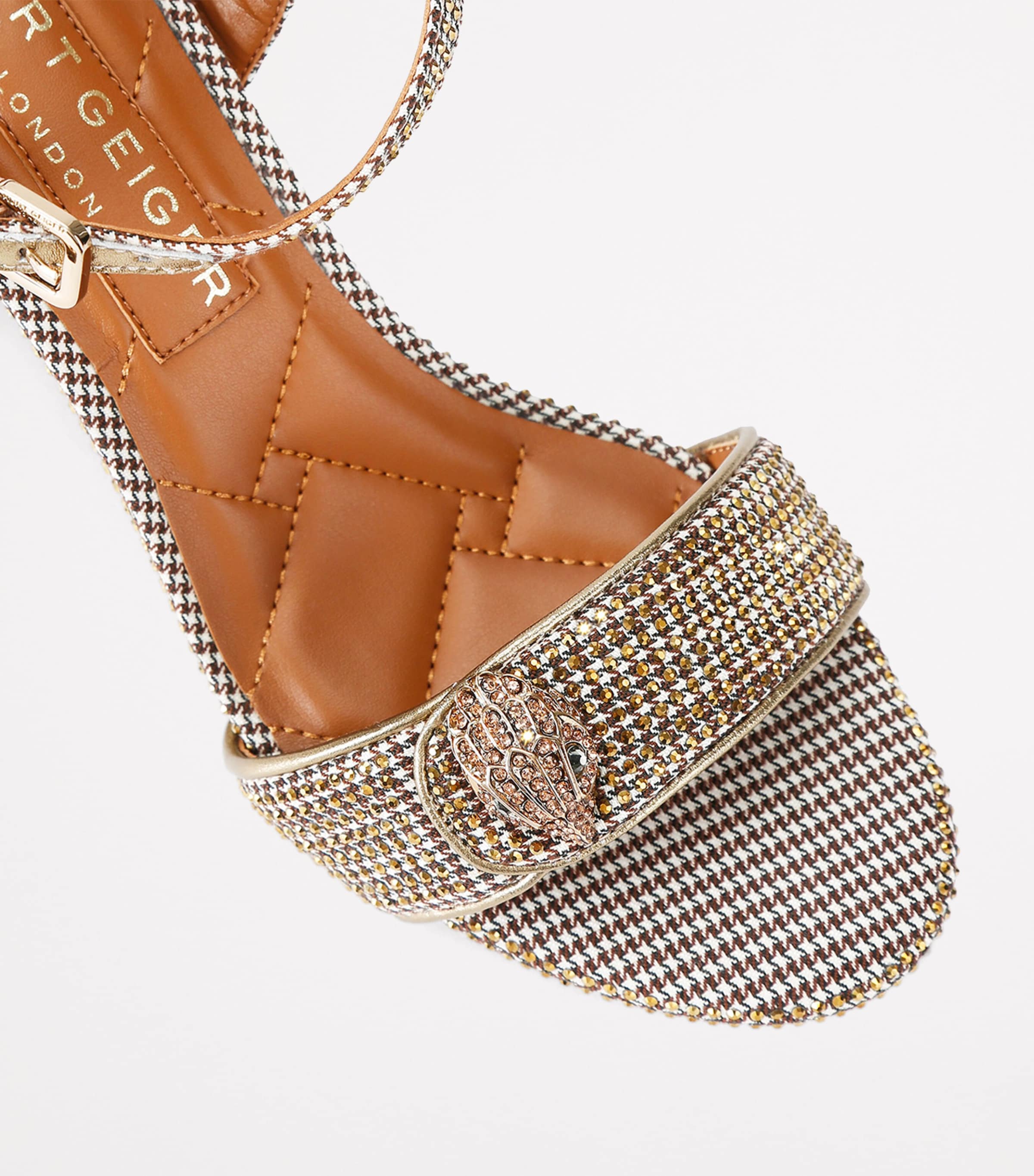 Kensington Langley Heeled Sandals BEIGE Image 3