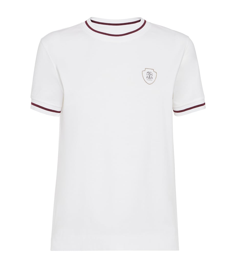 Cotton Jersey Logo T-Shirt CGV62 Image 1