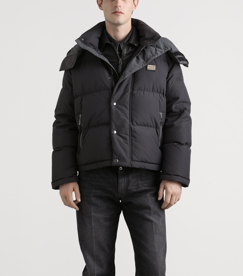 Puffer Jacket N0636 DARK ANTH Image 4