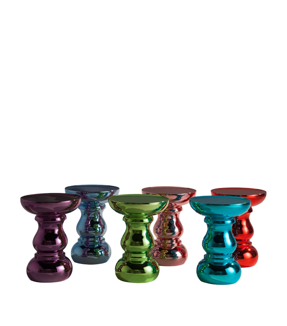 Lacquered Chess Side Table MULTI Image 2