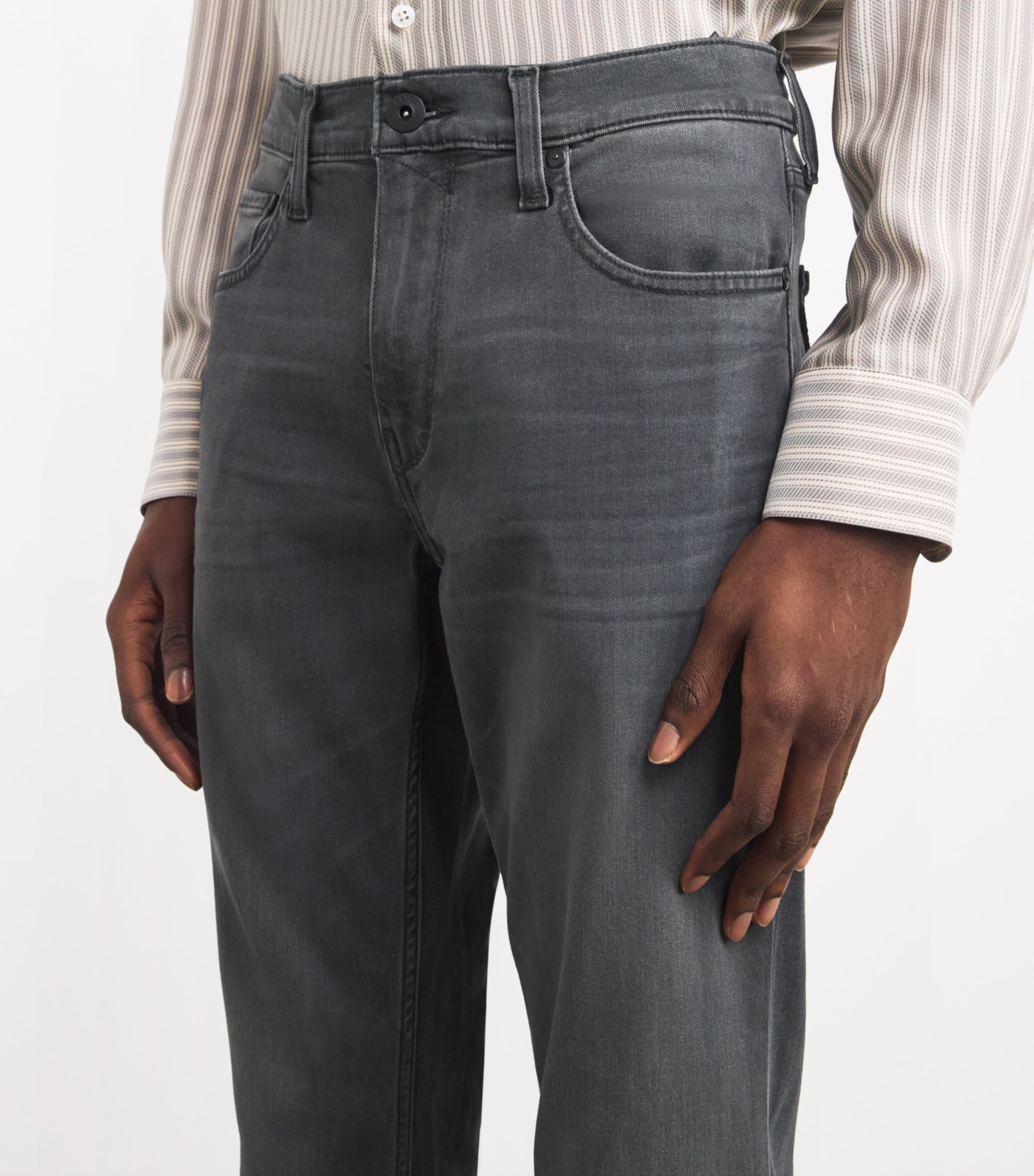 Lennox Slim Jeans SHELDON GREY Image 3