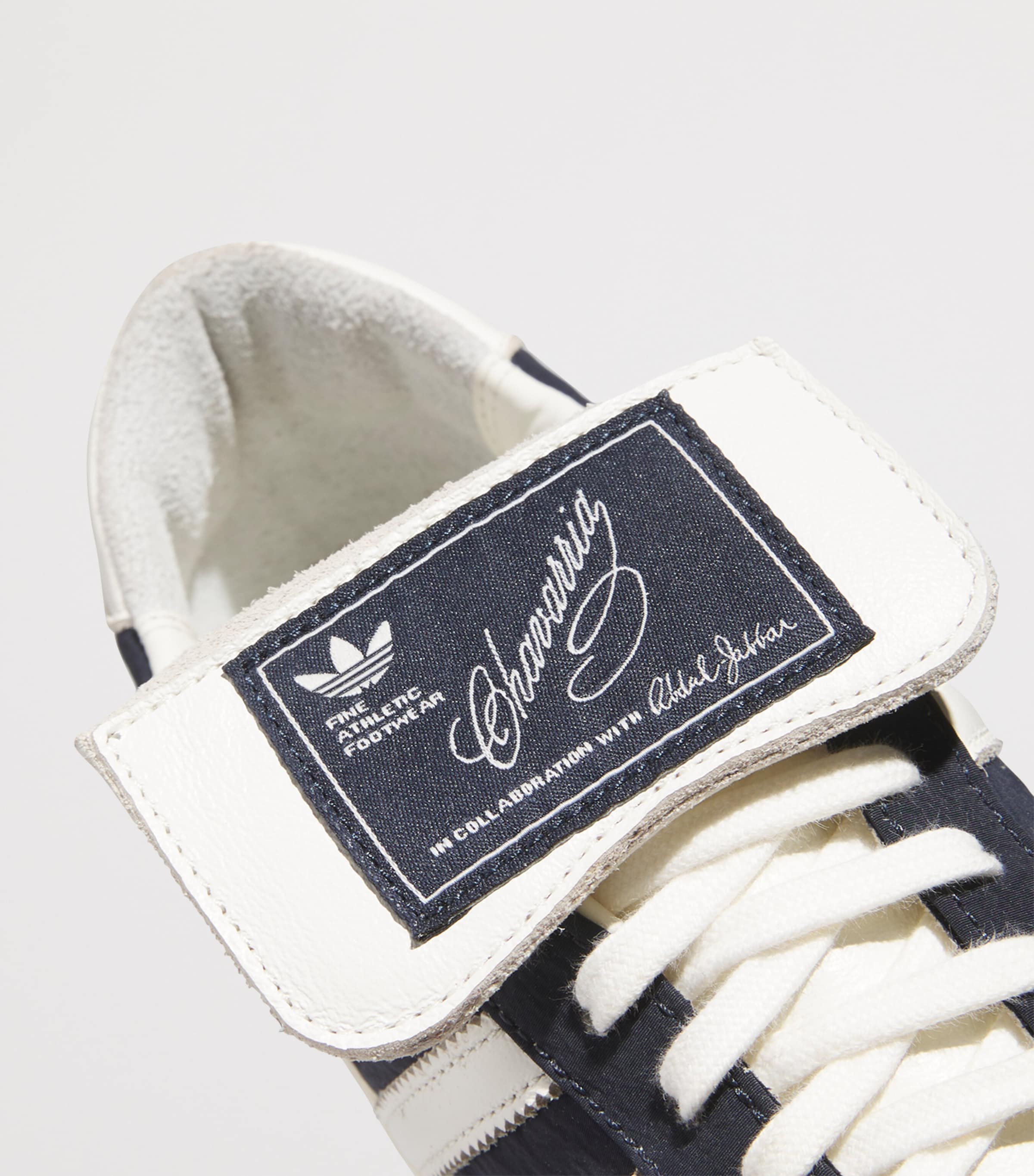 x adidas Originals Leather Jabbar Sneakers LEGEND INK/GLD MTL Image 7