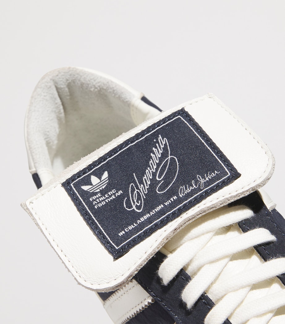 x adidas Originals Leather Jabbar Sneakers LEGEND INK/GLD MTL Image 7