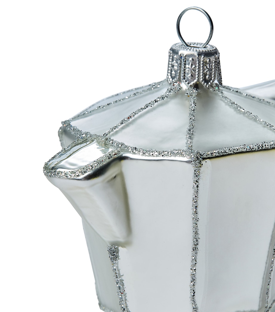 Harrods Glass Coffee Maker Tree Decoration Image 2