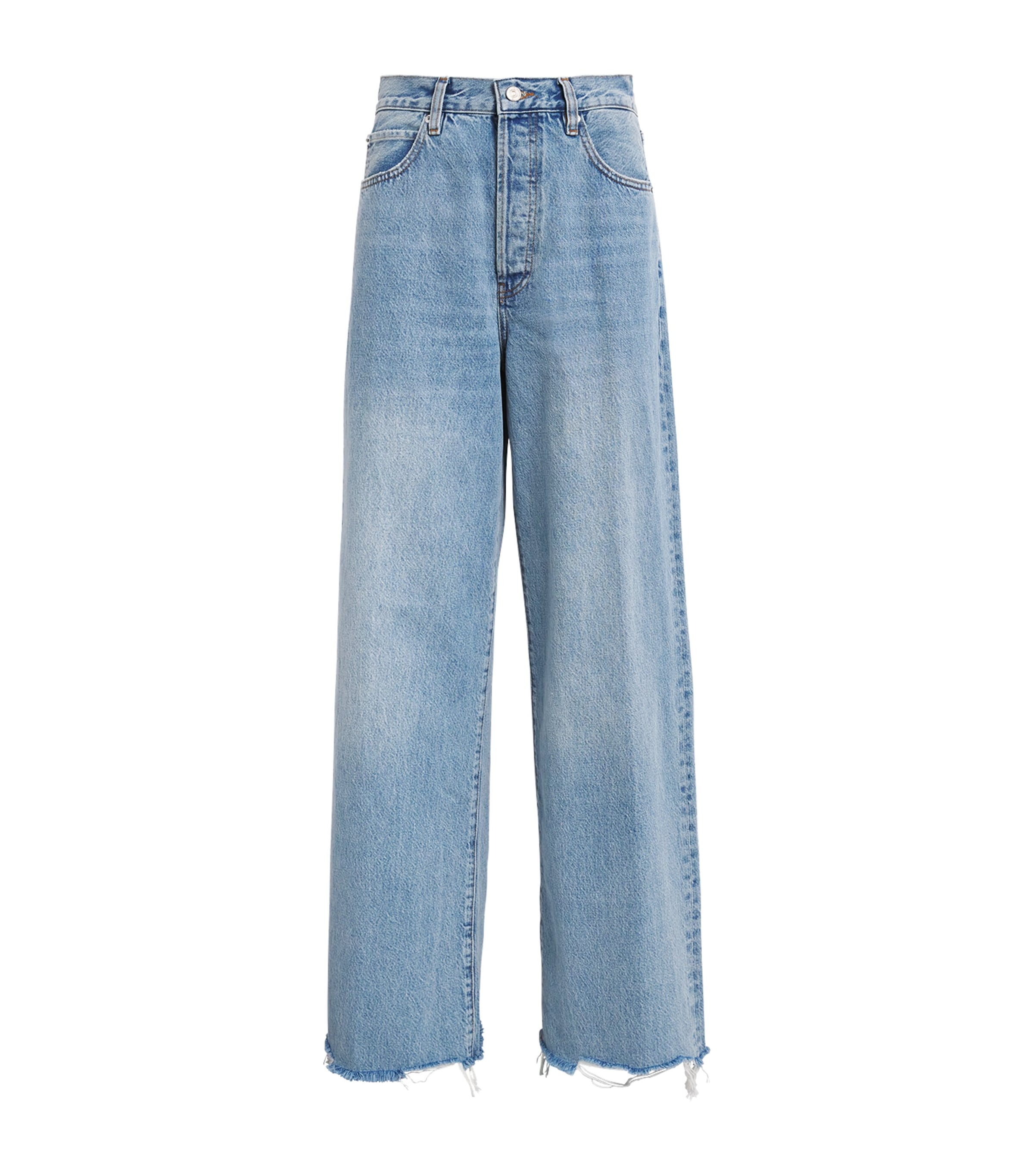 The Collegiate Wide-Leg Jeans BRNF BRINE NEW Image 1