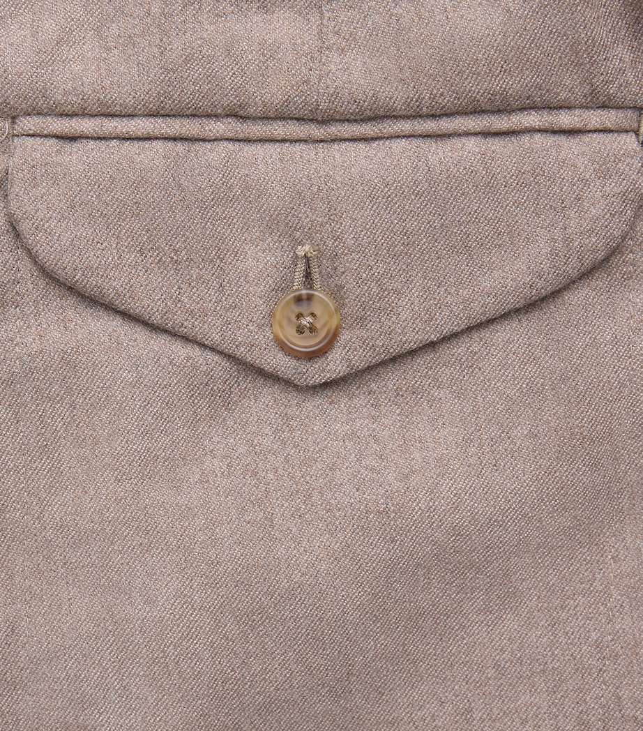Fioroni Cashmere Mens Virgin Wool Straight Chinos Image 6
