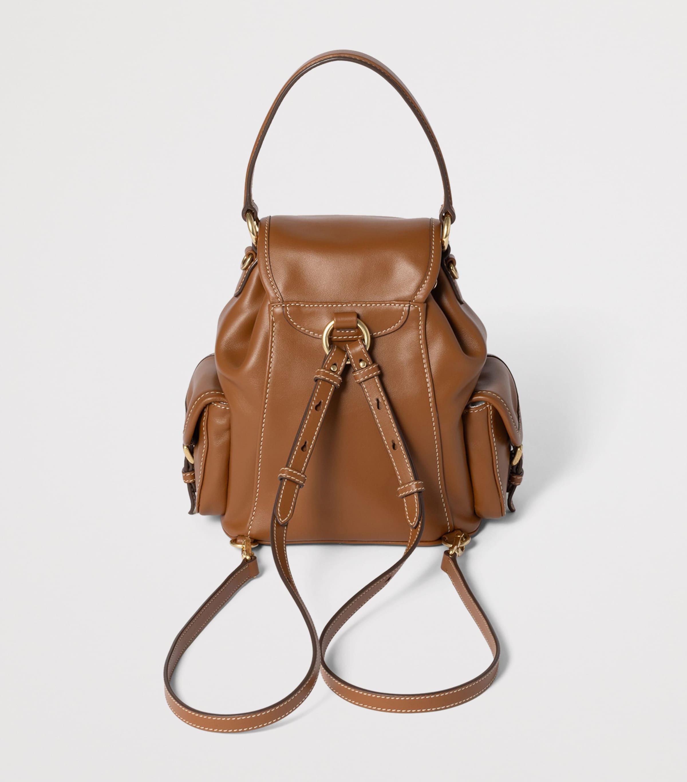 Leather Backpack F0046 Image 3