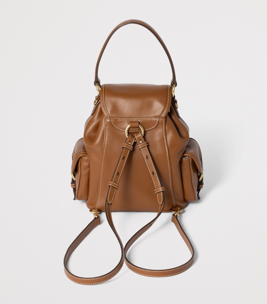 Leather Backpack F0046 Image 3