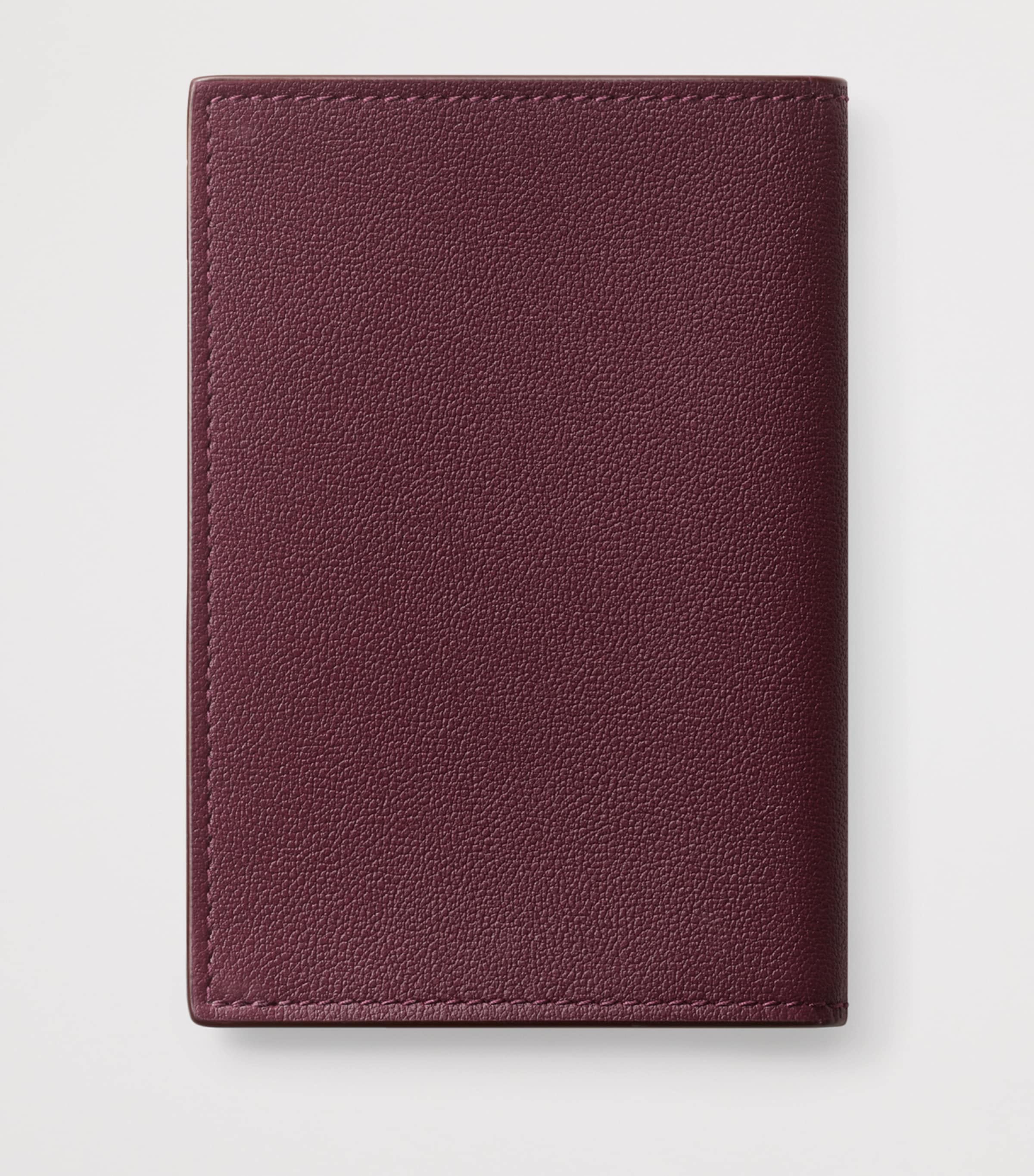 Cartier Leather Must Business Card Holder Burgundy Image 2