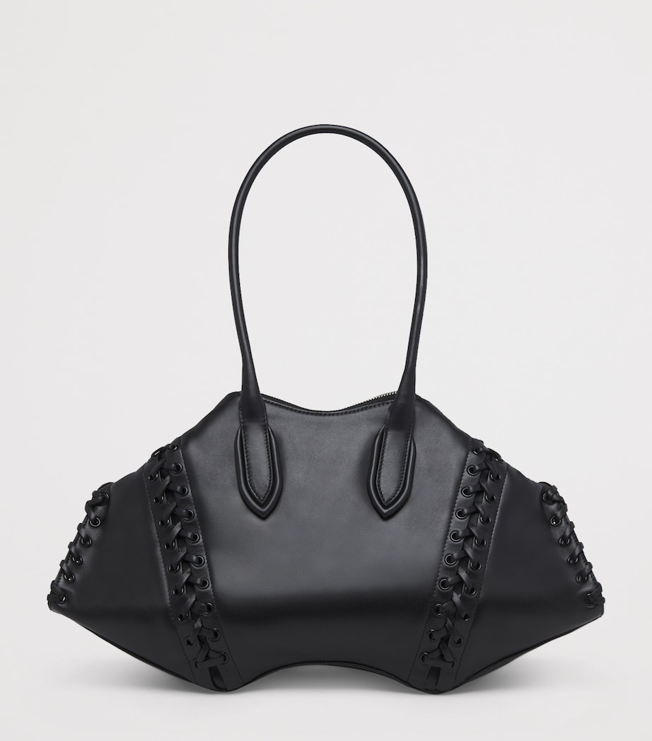 Leather Manta Top-Handle Bag 1000 Image 3