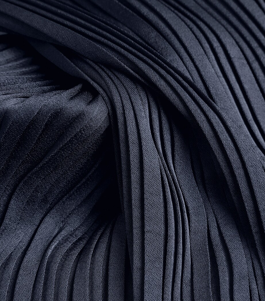 Satin Pleated Top 403CBL Image 5