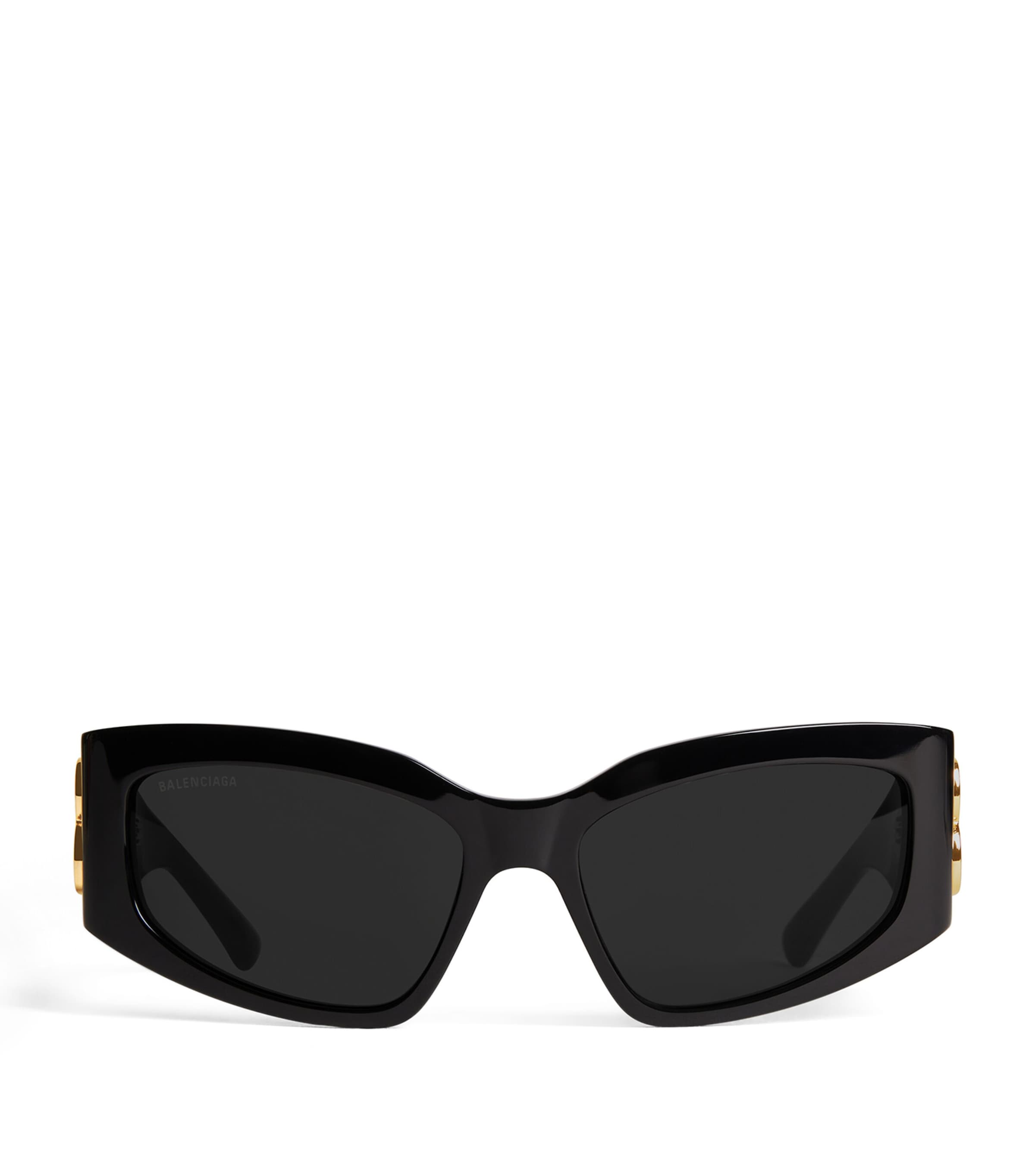 Shop Balenciaga Bossy Cat-eye Sunglasses In Black