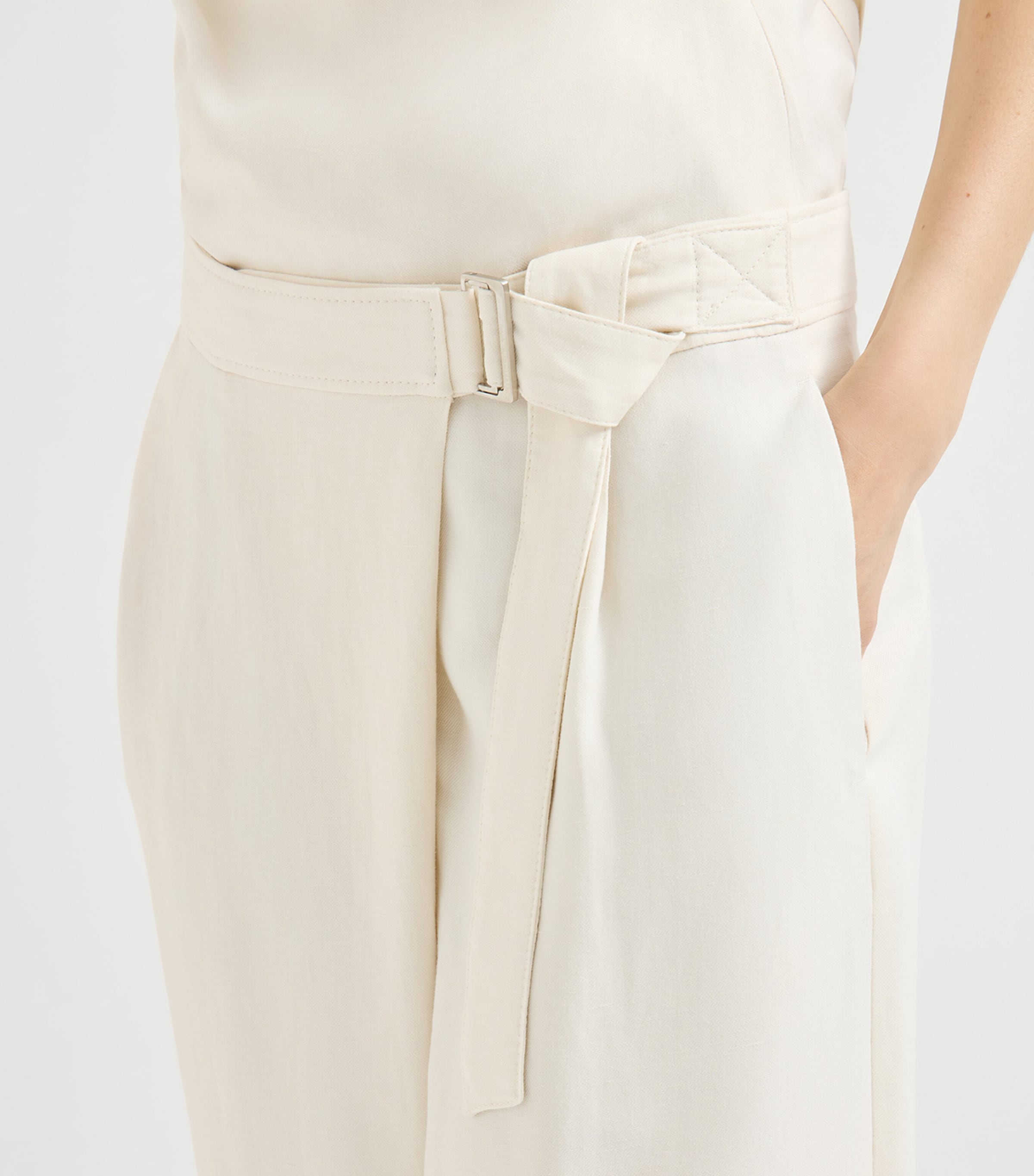 Twill Wrap Trousers C579 Image 6