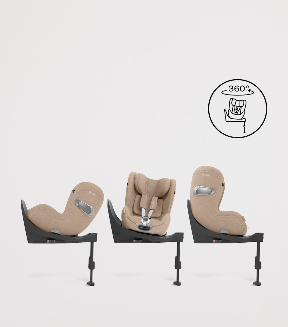 Sirona T-PLUS i-Size Rotating Car Seat COZY BEIGE Image 3