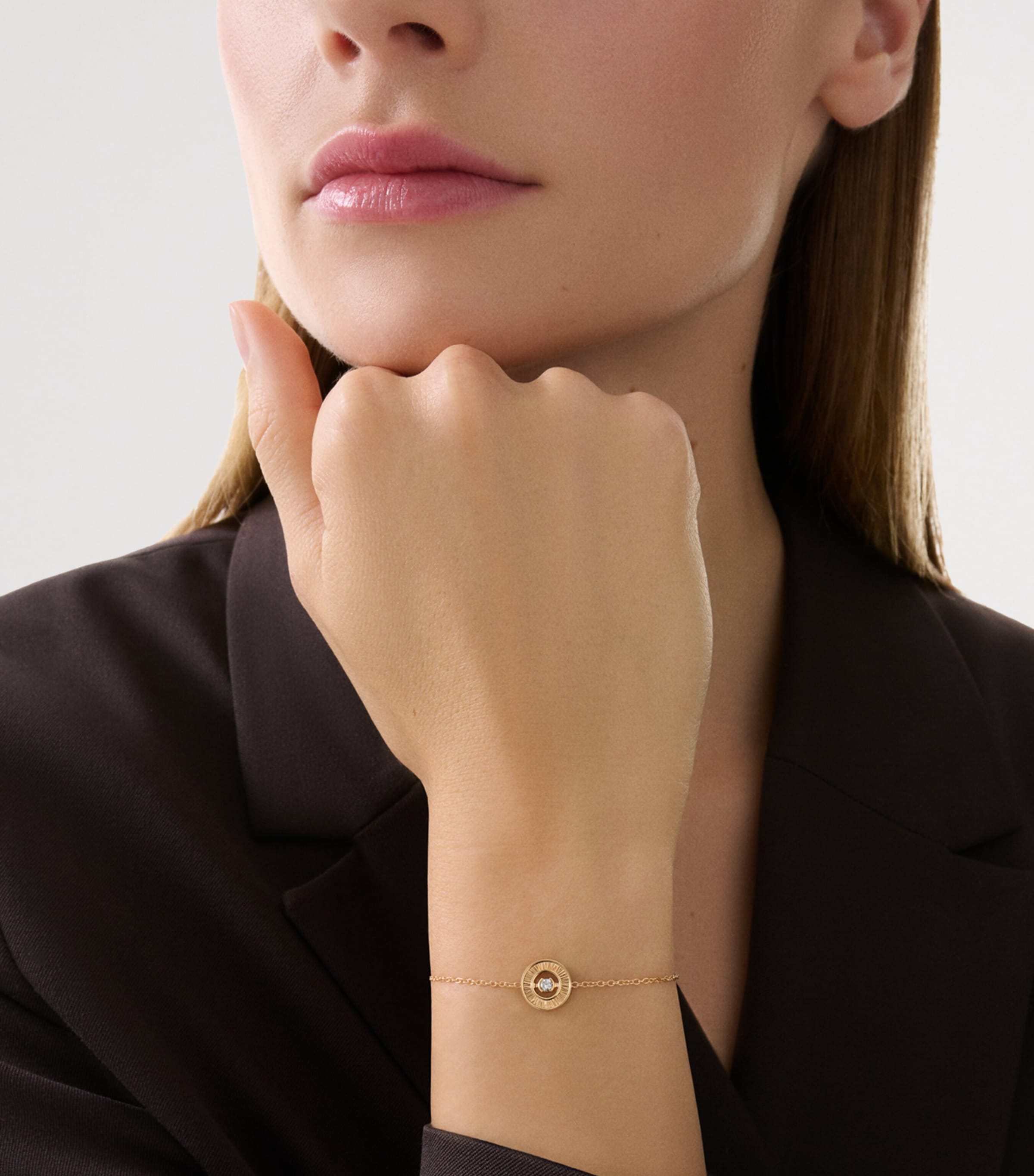 Piaget Rose Gold and Diamond Décor Palace Bracelet Rose Gold Image 3