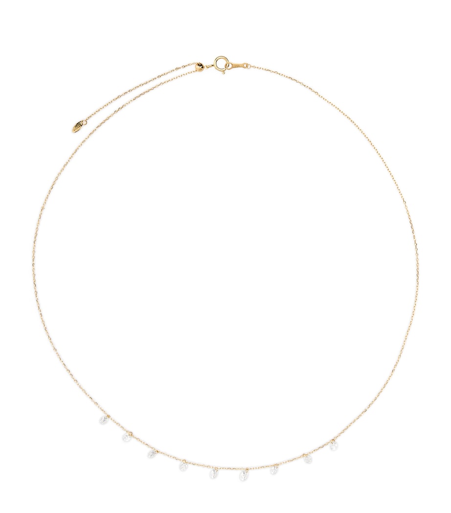 Yellow Gold and Diamond 9-Stone Danaé Necklace YELLOW GOLD Image 1
