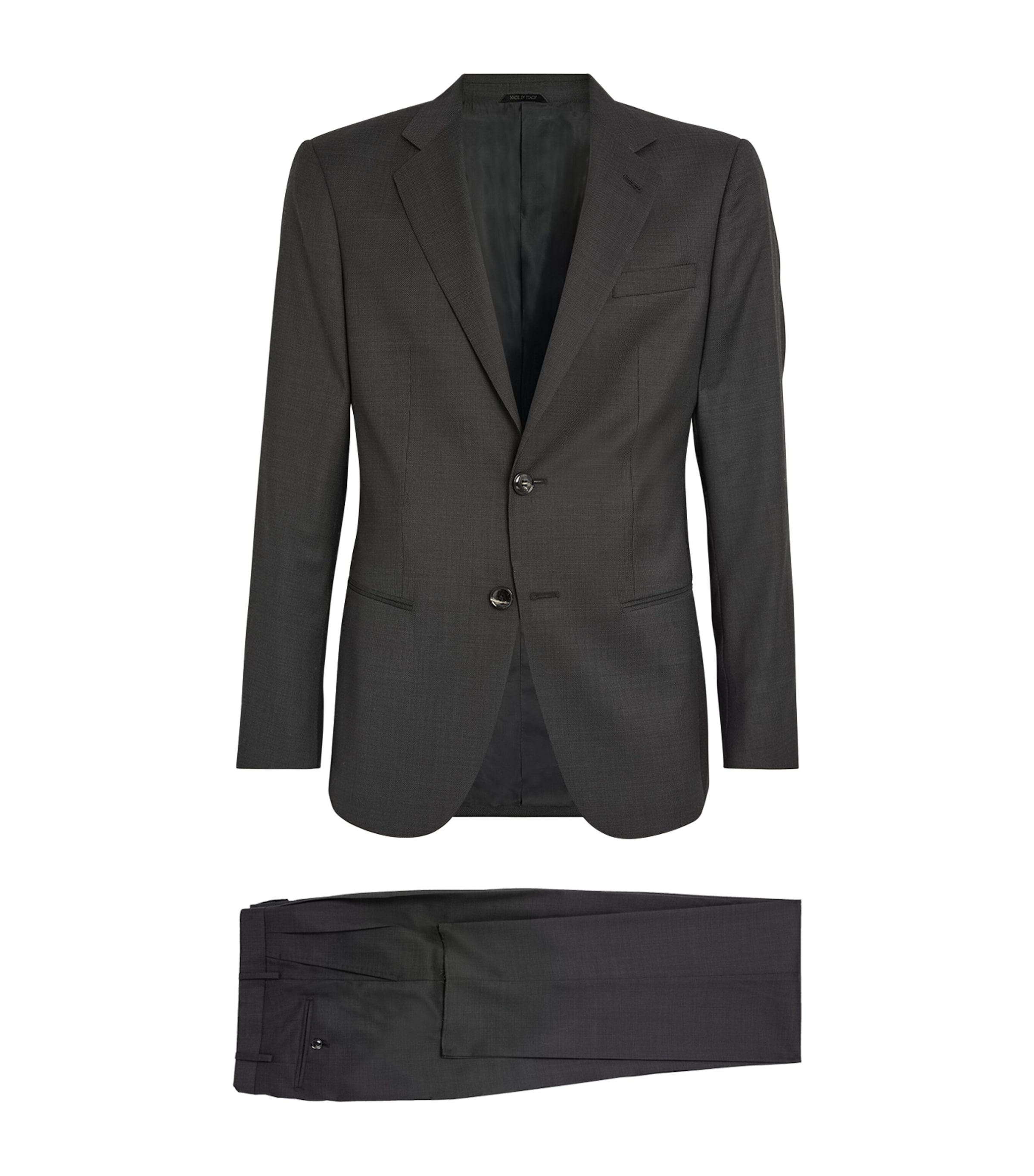 GIORGIO ARMANI WOOL SINGLE-BREASTED TWO-PIECE SUIT 