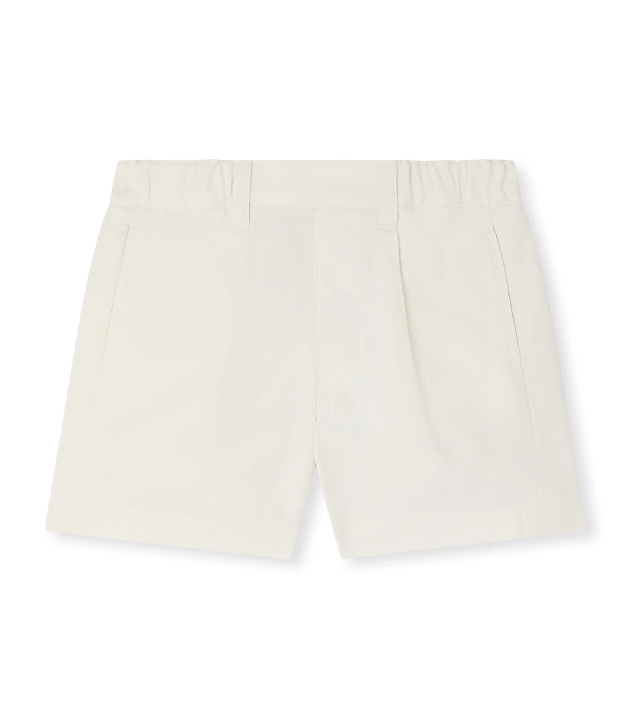 Bonpoint Cotton Shorts (6-12 Months) Blanc Lait Image 1