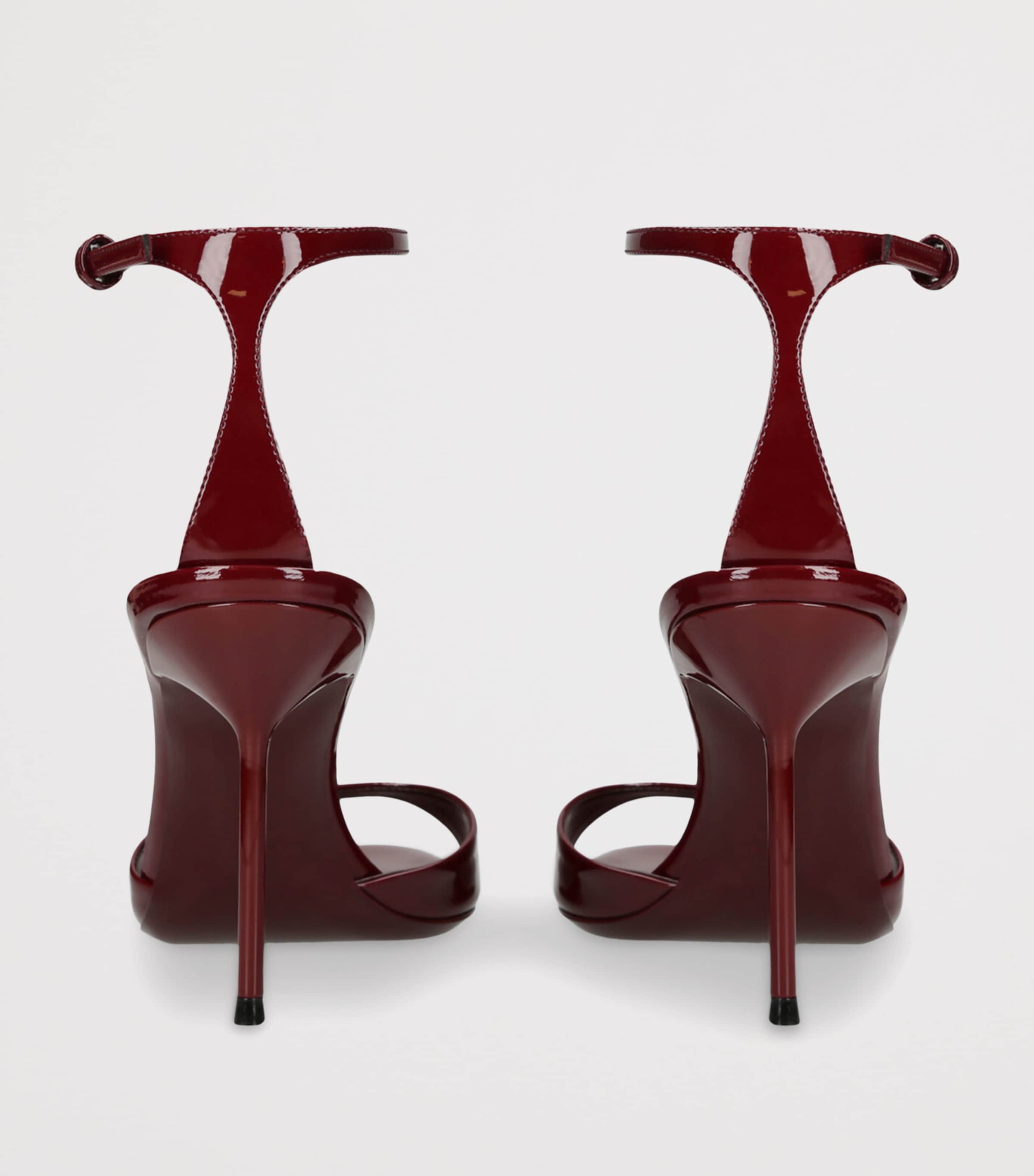 Patent Leather Lidia Sandals 90 WINE Image 2