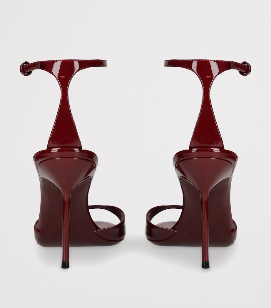 Patent Leather Lidia Sandals 90 WINE Image 2