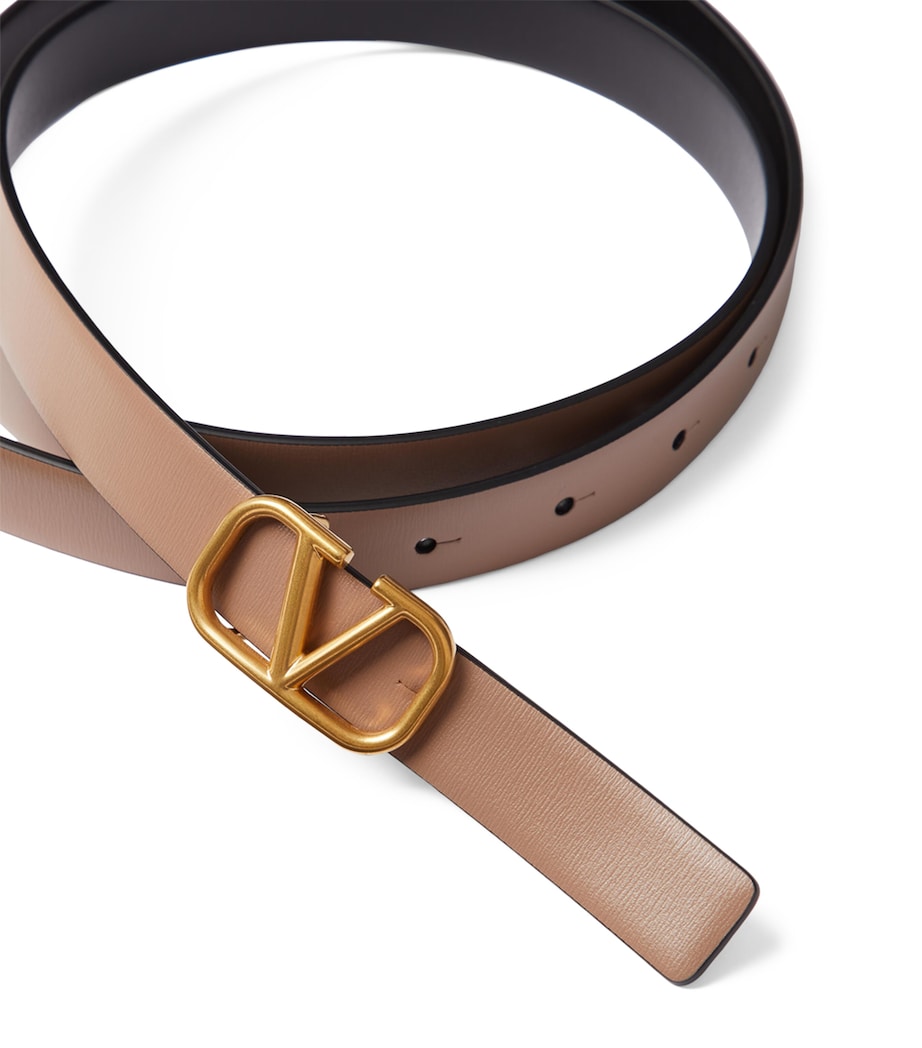 Valentino Garavani Reversible Slim VLOGO Signature Belt Image 5