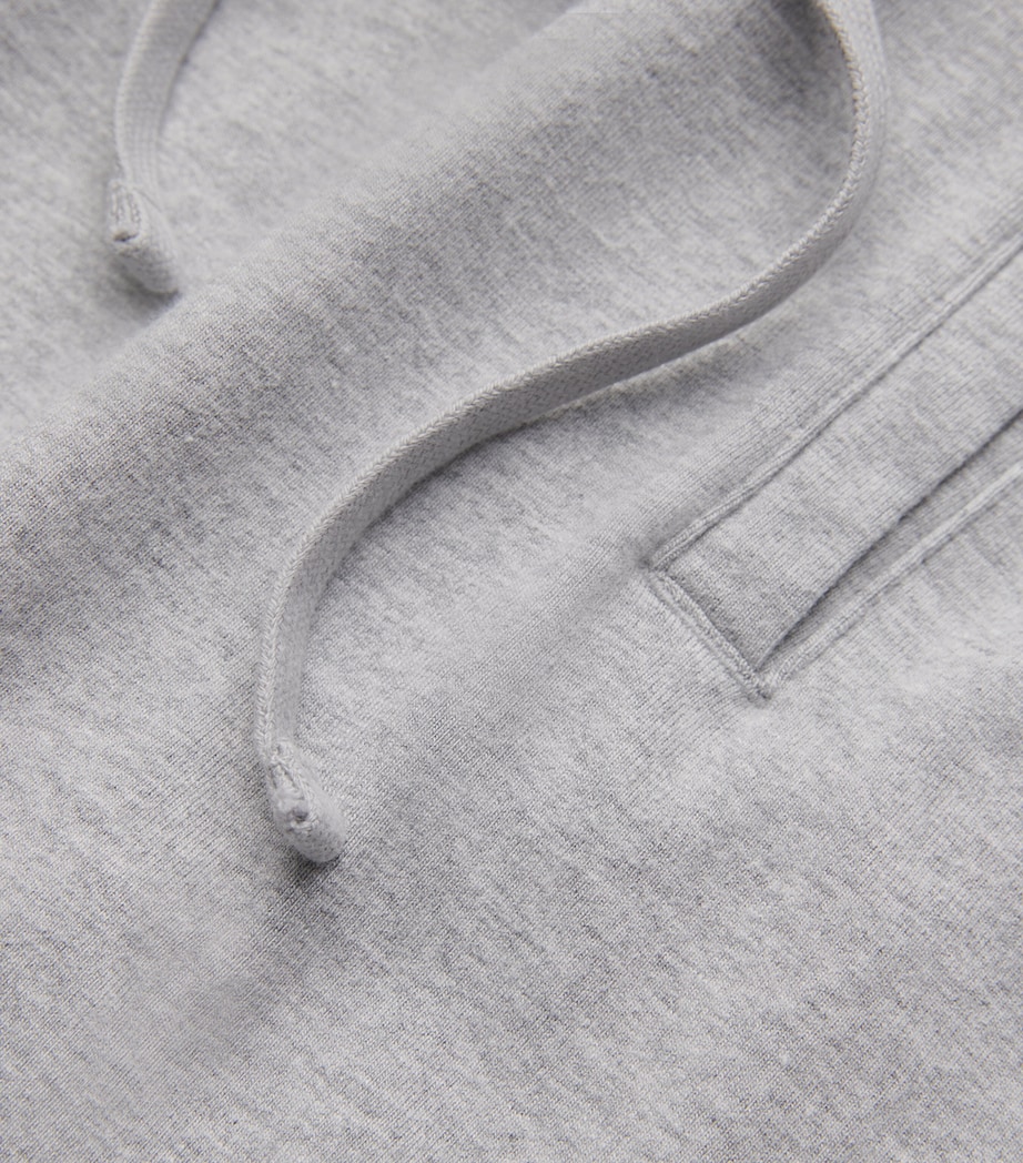 Cotton-Blend Lounge Trousers HEATHER GREY Image 5