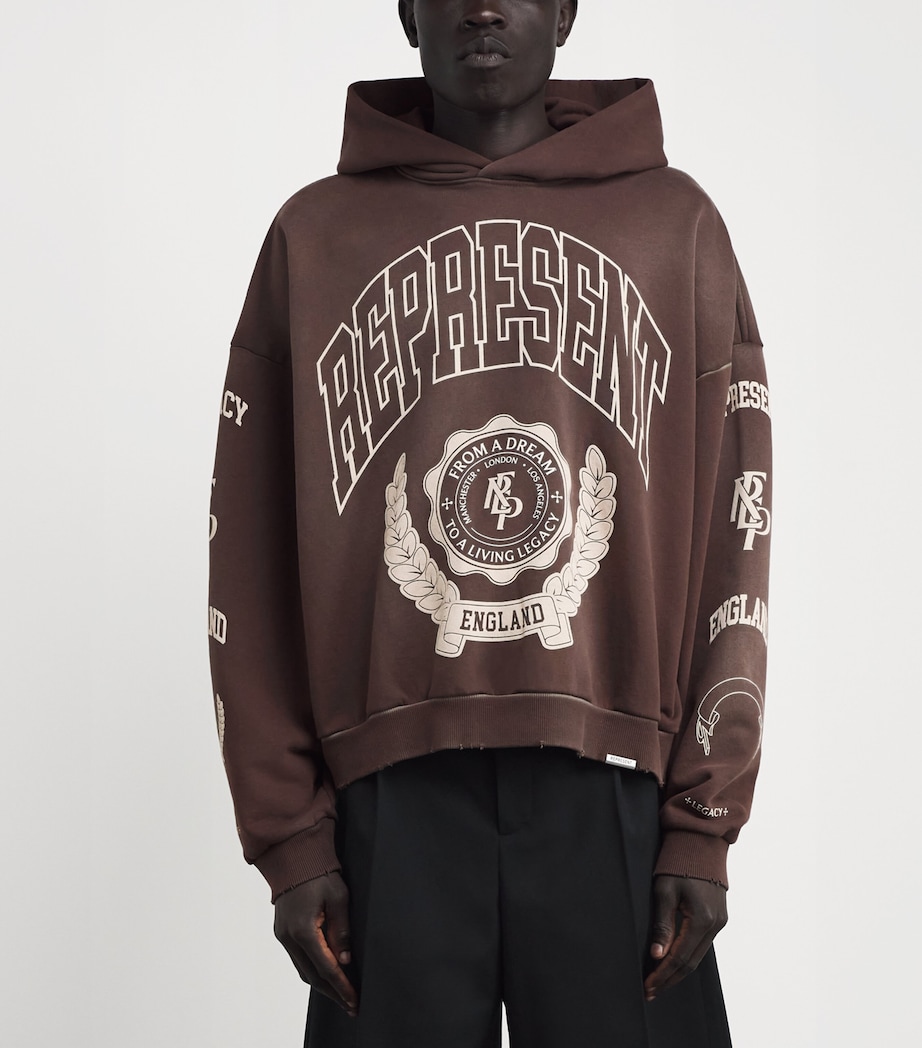 Cotton Legacy Crest Hoodie NERO Image 3