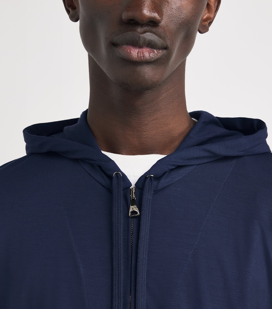 Basel Zip-Up Hoodie 001NAV Image 6