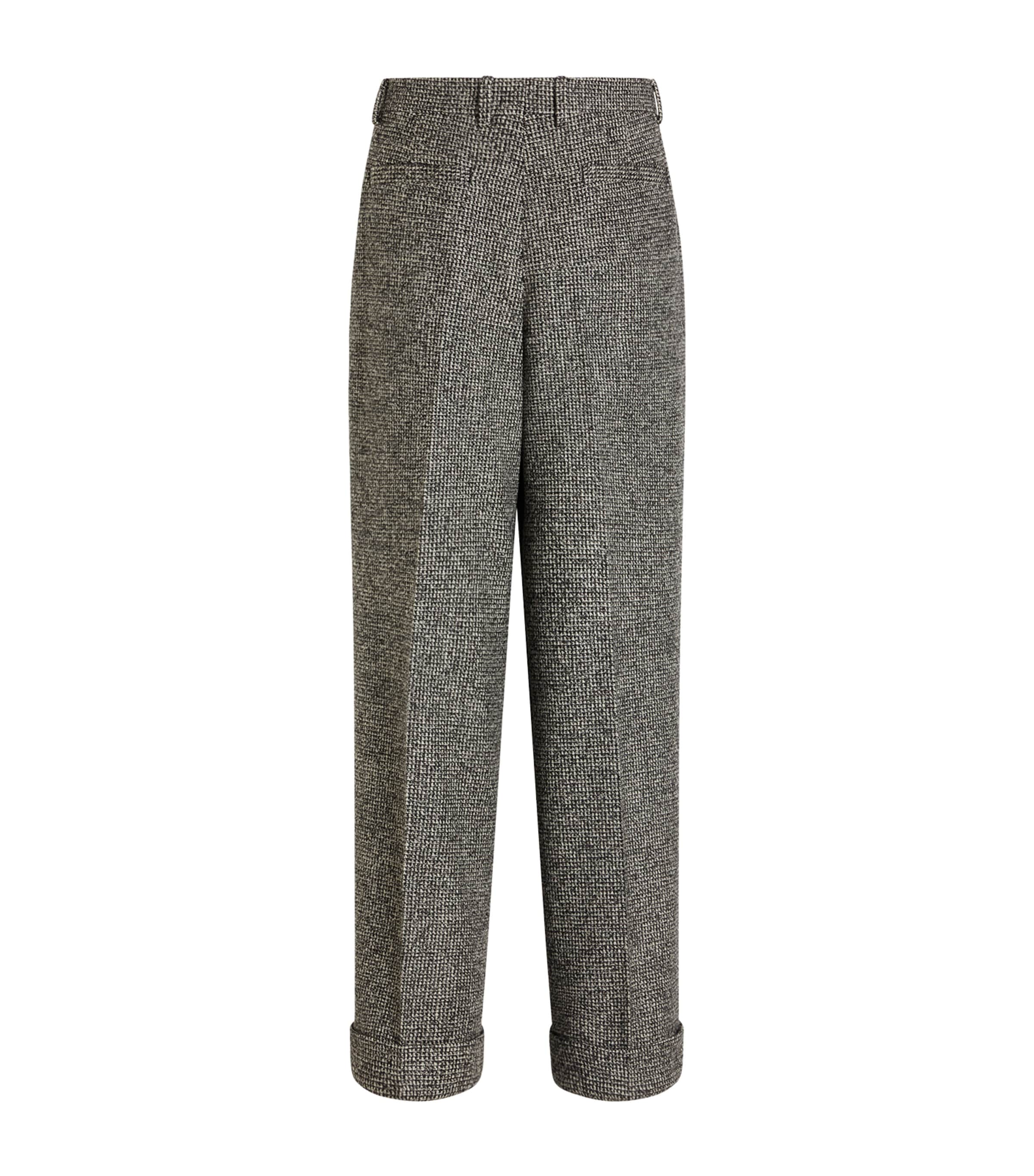 Dolce&Gabbana Mens Birdseye Tailored Trousers Fantasy (not P Image 2