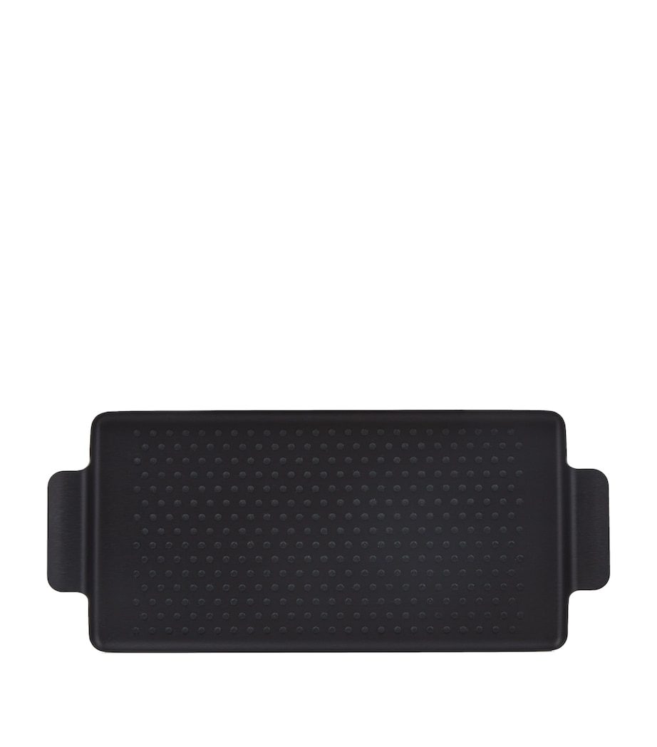 Pressed Rubber Grip Tray (35cm) BLACK Image 2