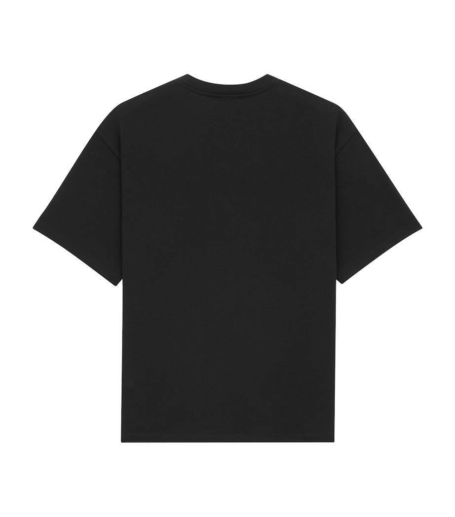 Cotton-Blend Logo-Patch T-Shirt 1000 Image 2