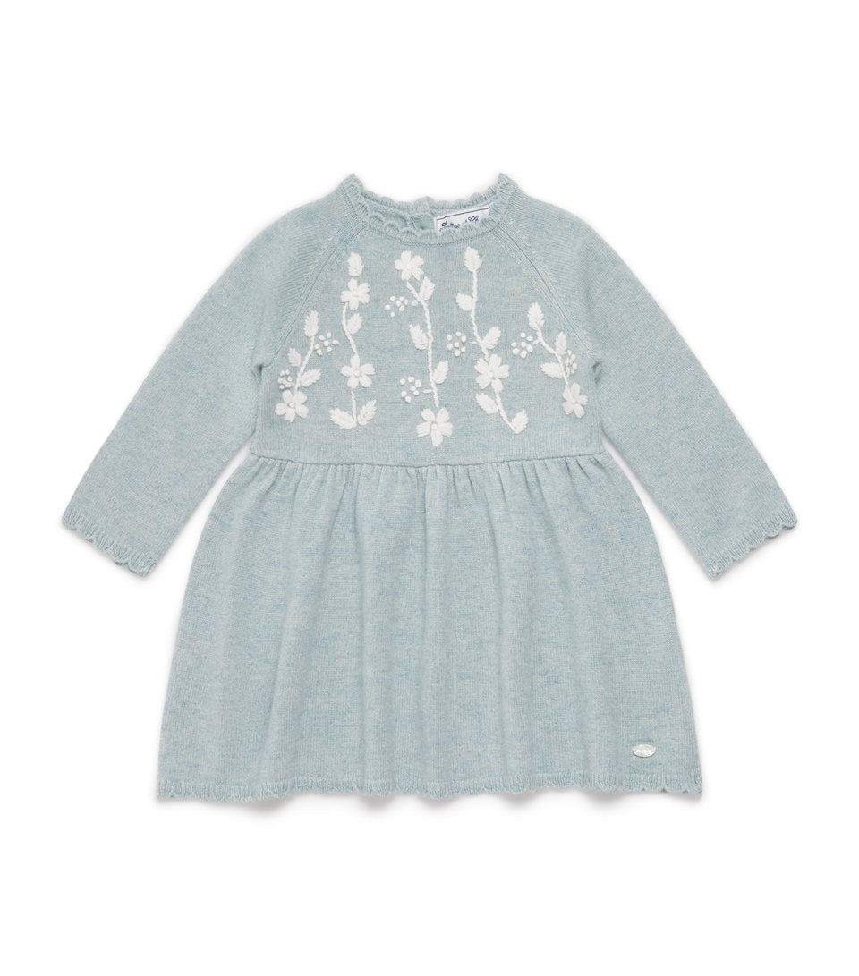 Floral Embroidered Dress (3 Months-4 Years)