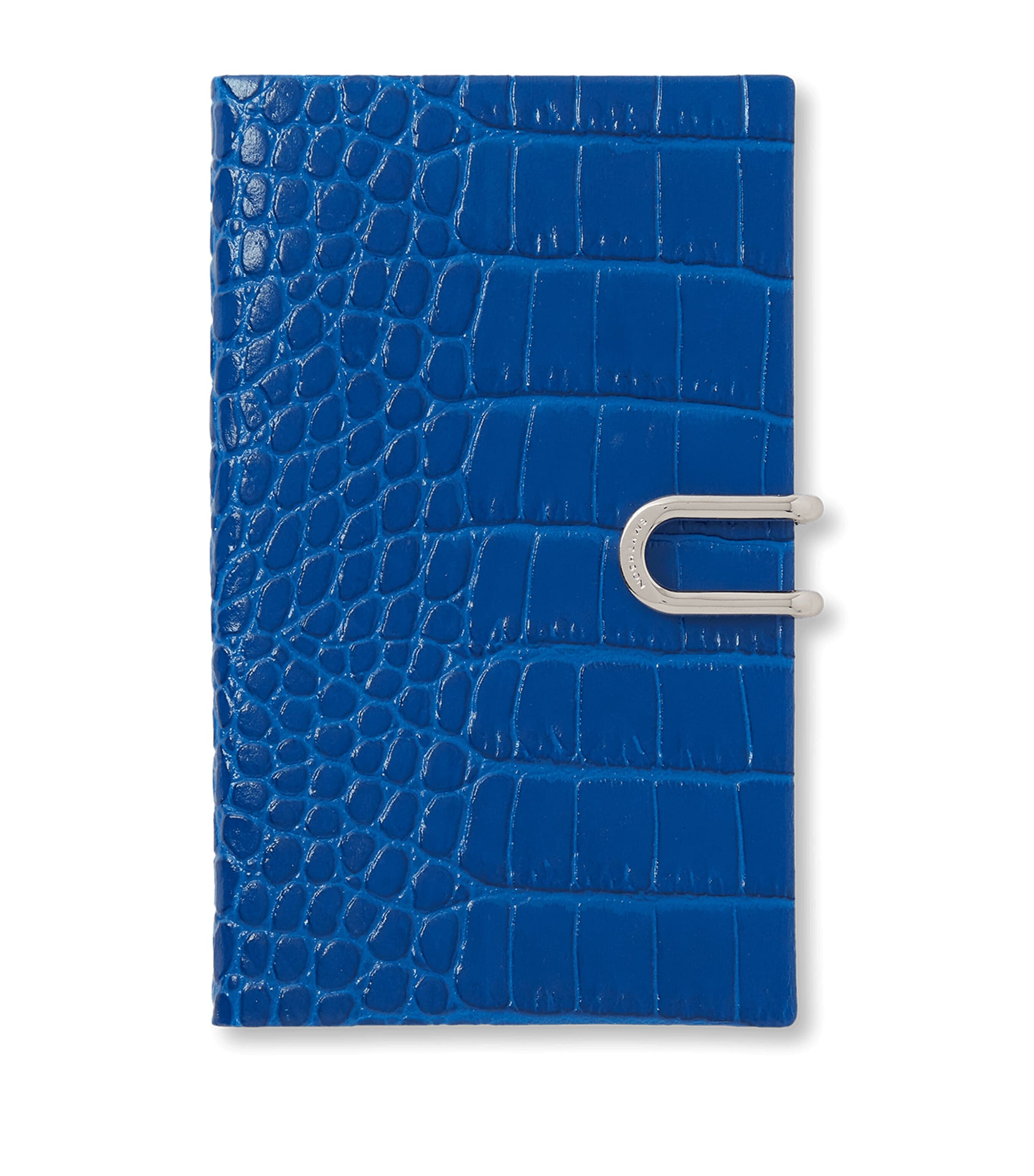 Smythson Leather Panama Weekly Diary 2027 Cerulean Image 1