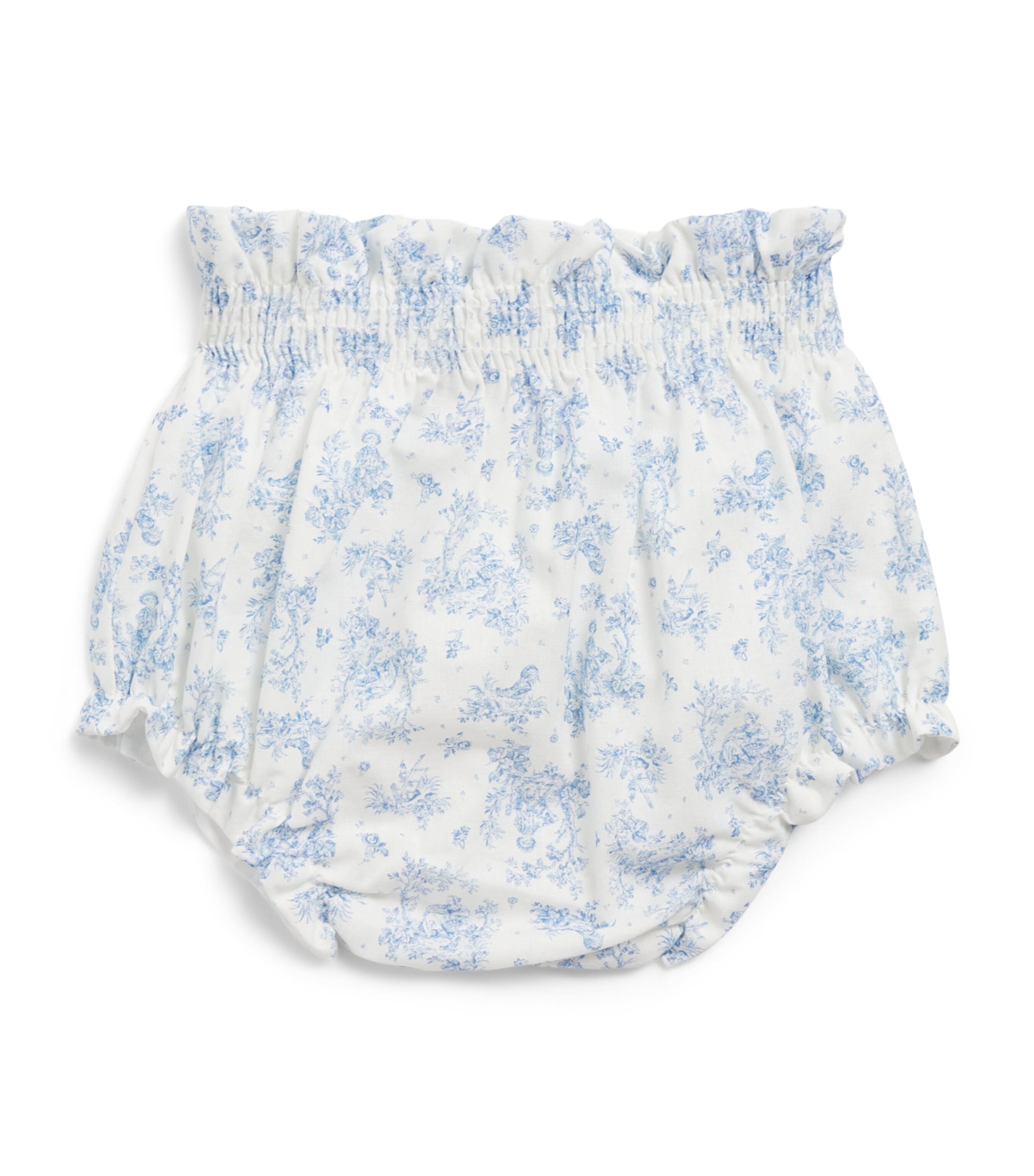 PEPA LONDON Toile Audrey Bloomers (1-24 Months) Blue Image 1