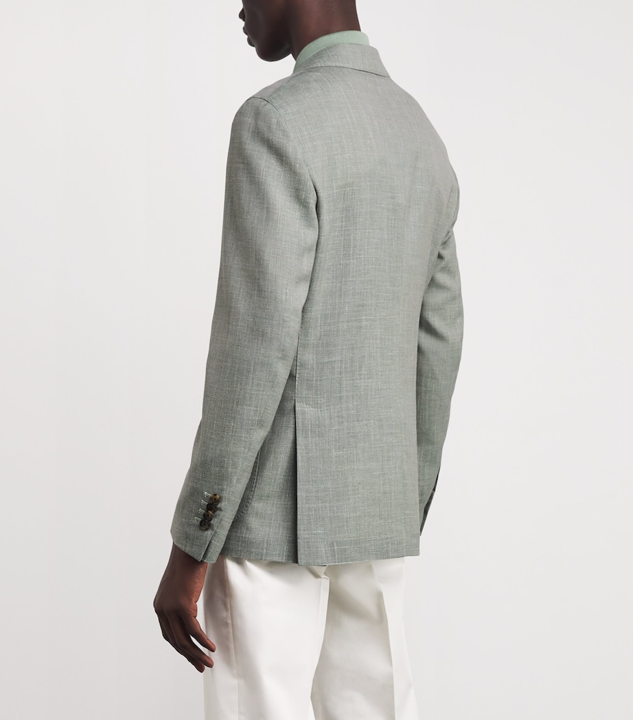 Wool Blazer 510 SAGE GRREN Image 4