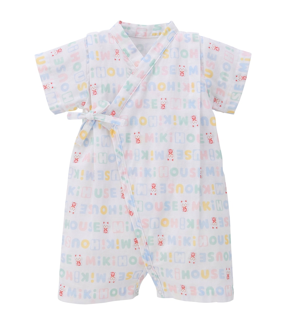Cotton Print Playsuit (1-6 Months) 68 Image 1