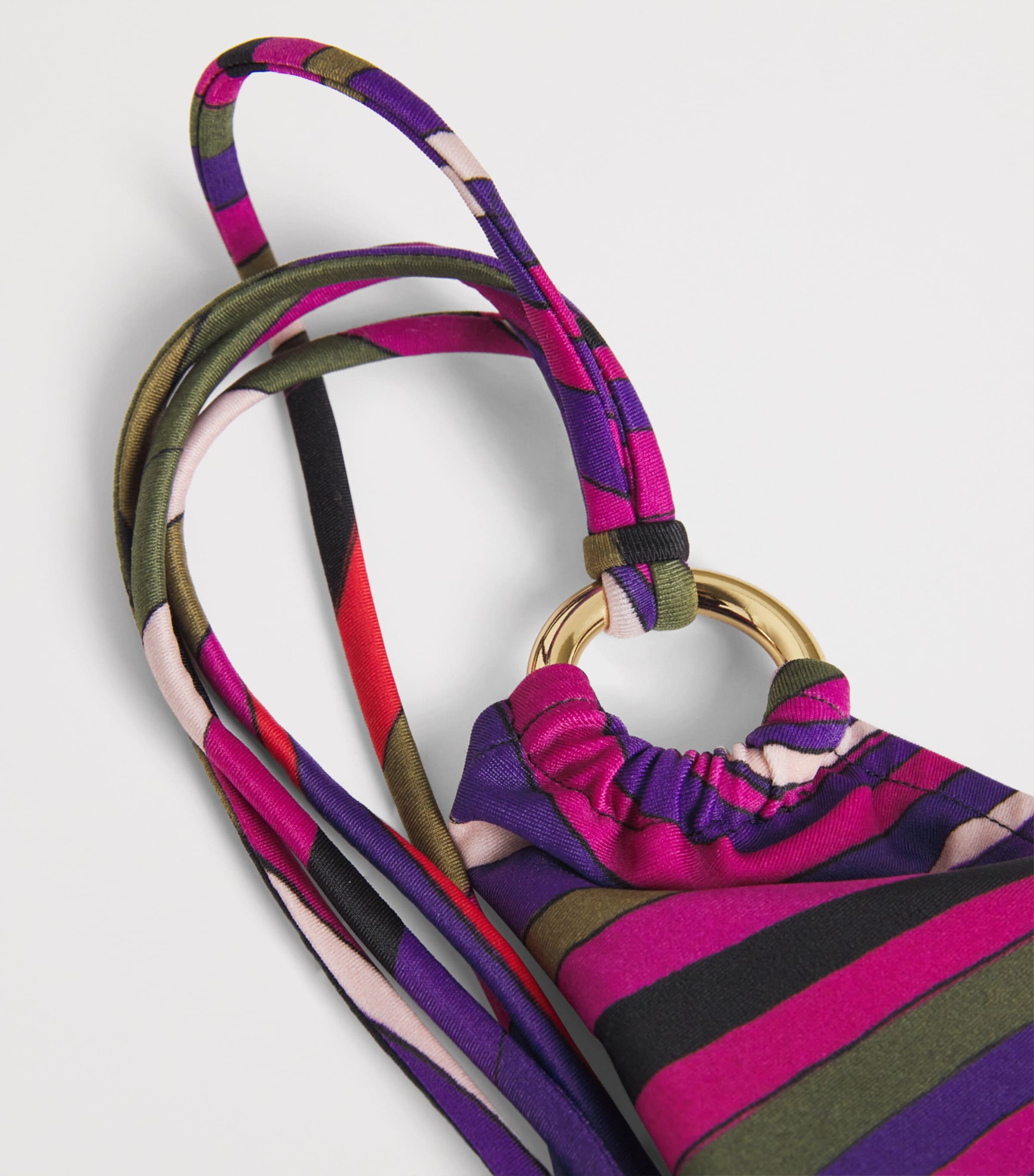 One-Shoulder Printed Swimsuit 011/MUTICOLOR Image 4