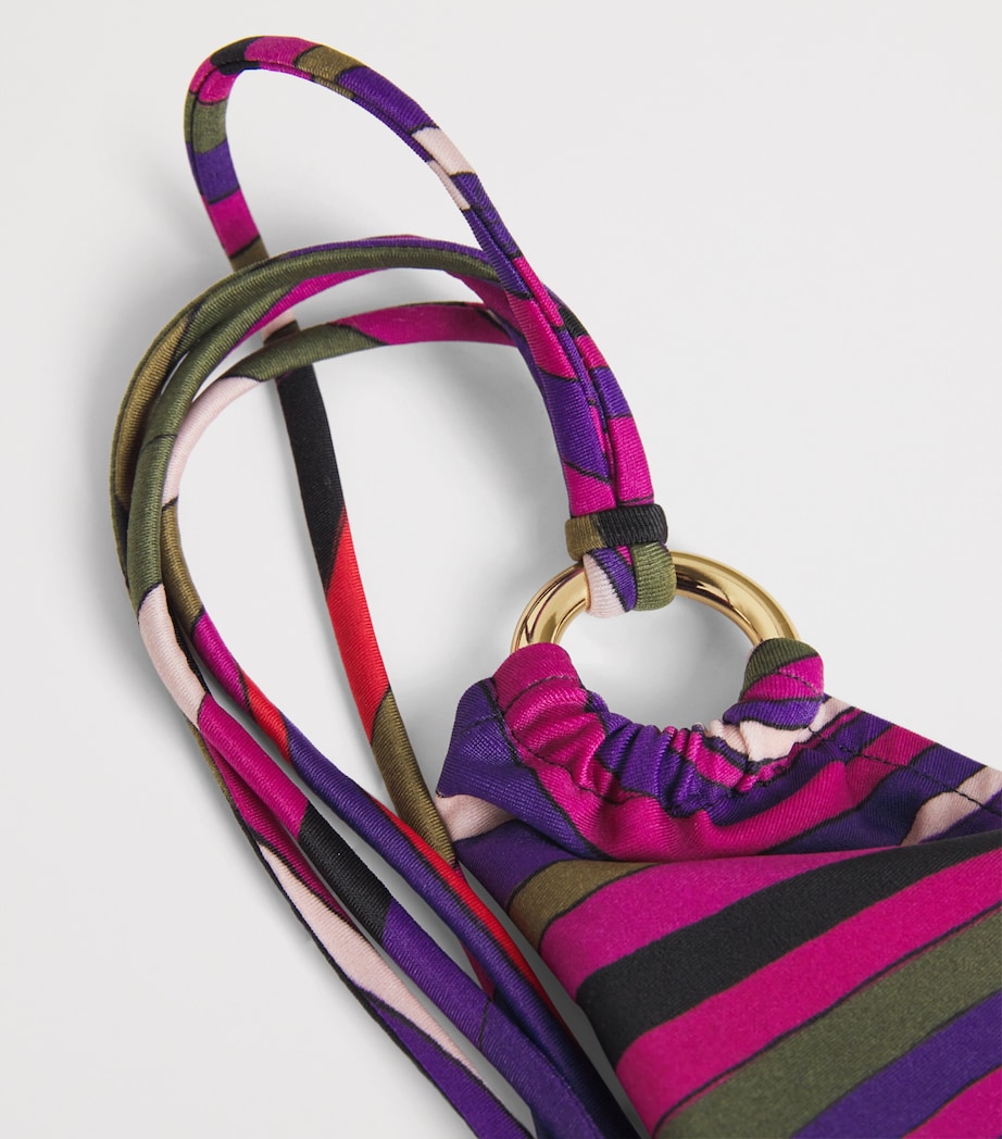 One-Shoulder Printed Swimsuit 011/MUTICOLOR Image 4