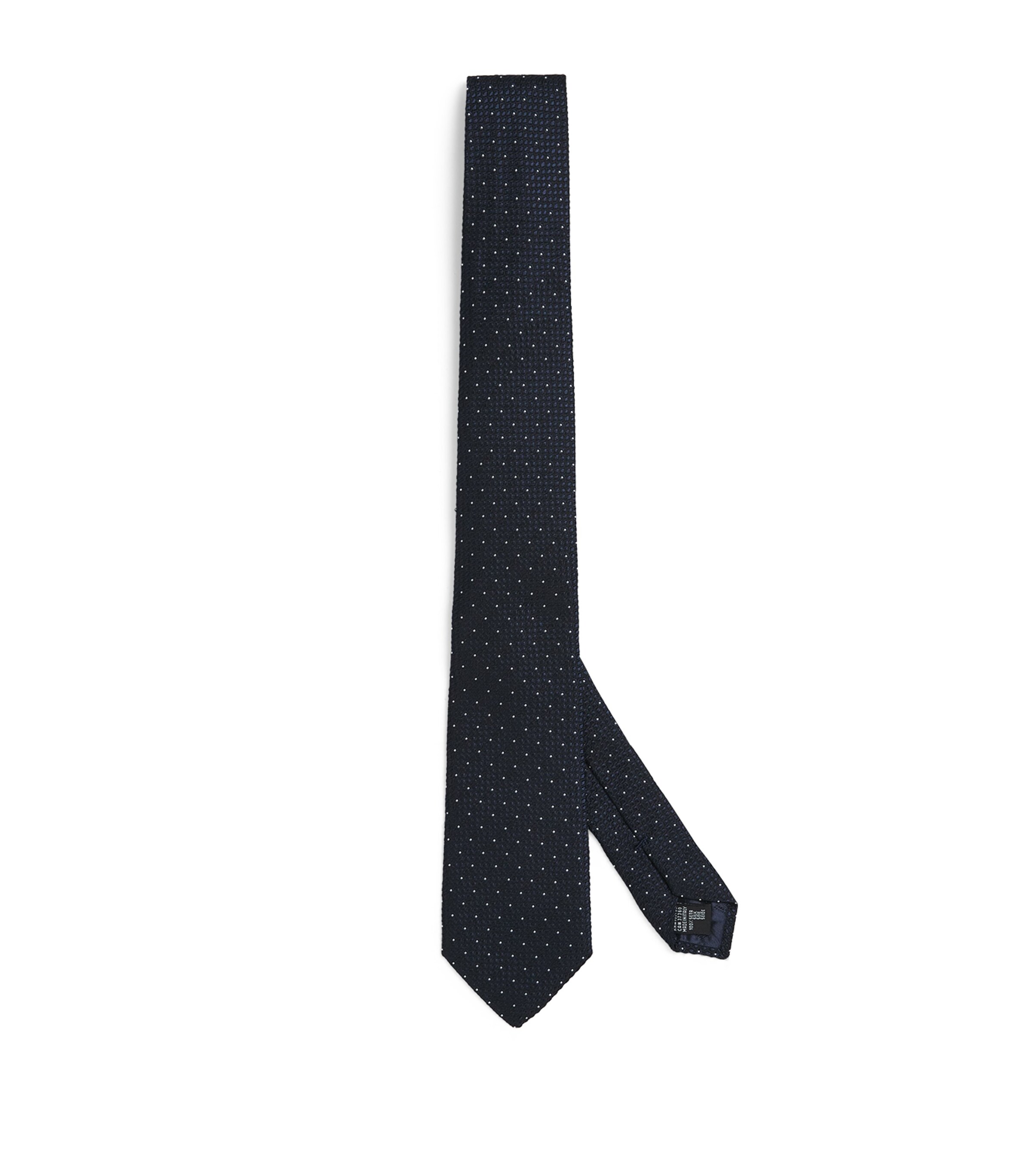 Emporio Armani Silk Geometric Jacquard Tie | Men Accessories | Ties | Neckties | Silk Ties | Designers | Emporio Armani | Partywear | Mens | Accessories