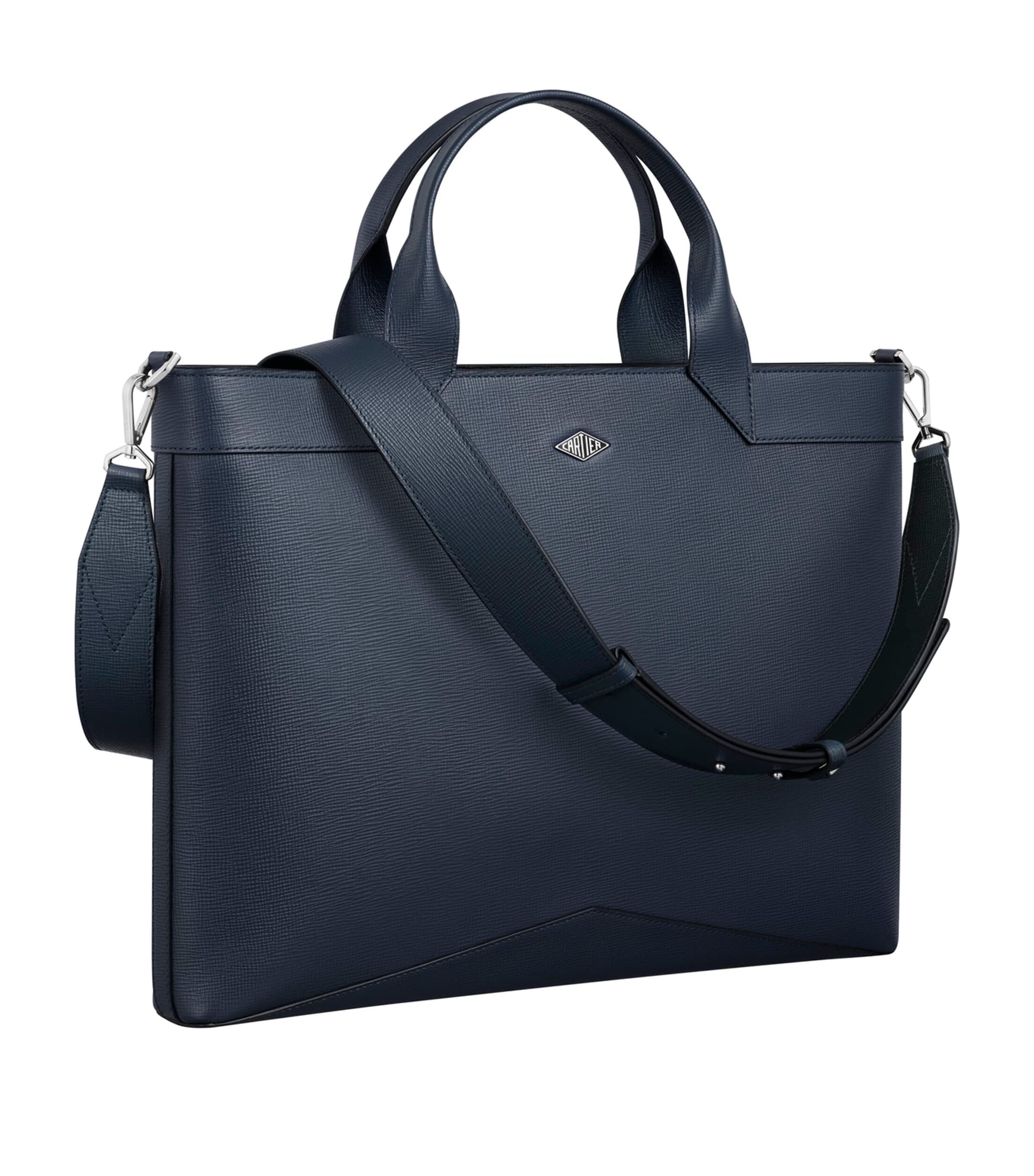 Calfskin Losange Slim Document Holder NAVY BLUE Image 1