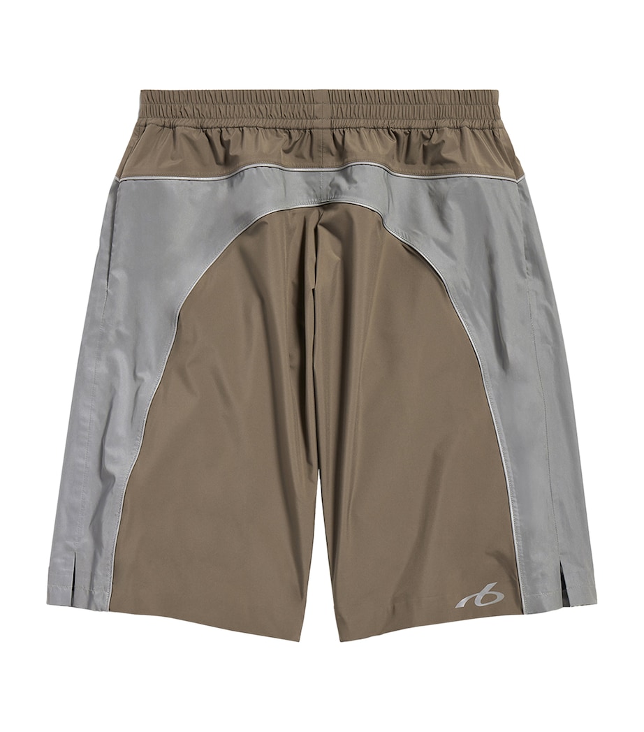 Balenciaga Mens Techwear Two-Tone Shorts Image 1