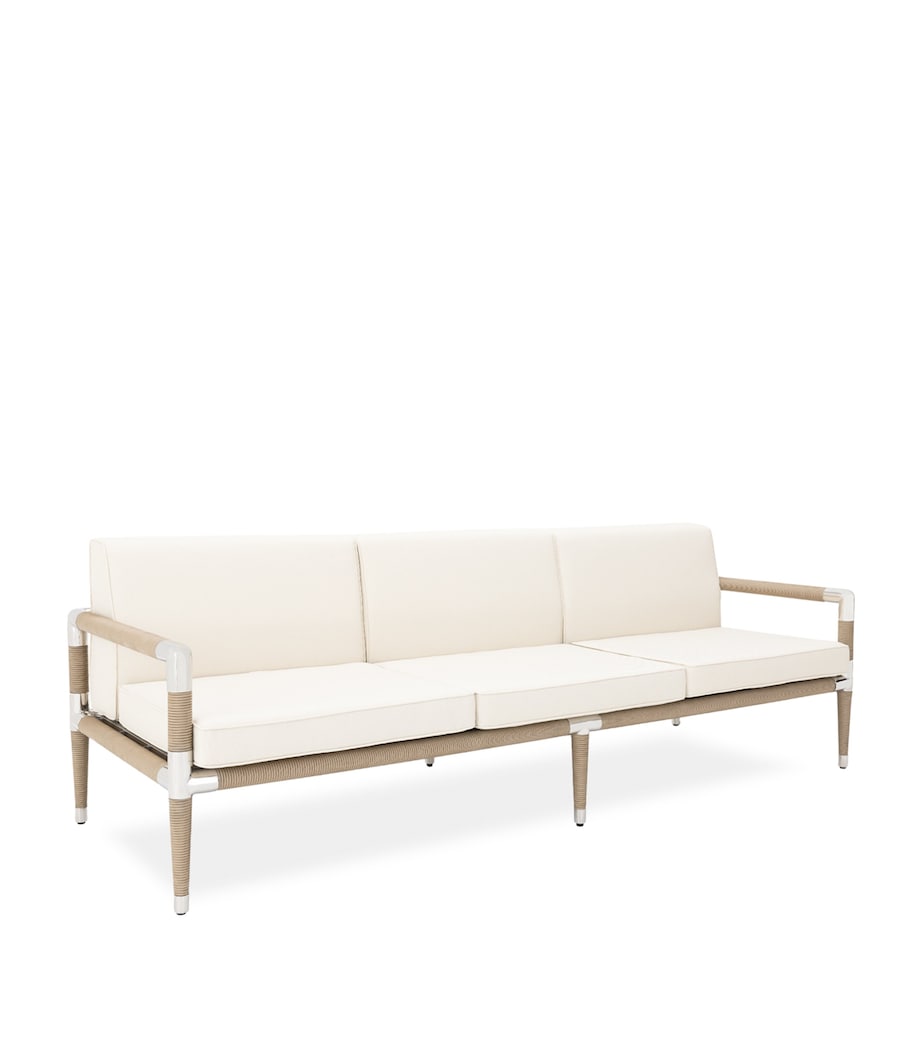 Marina Outdoor 3-Seater Sofa NATURAL Image 1