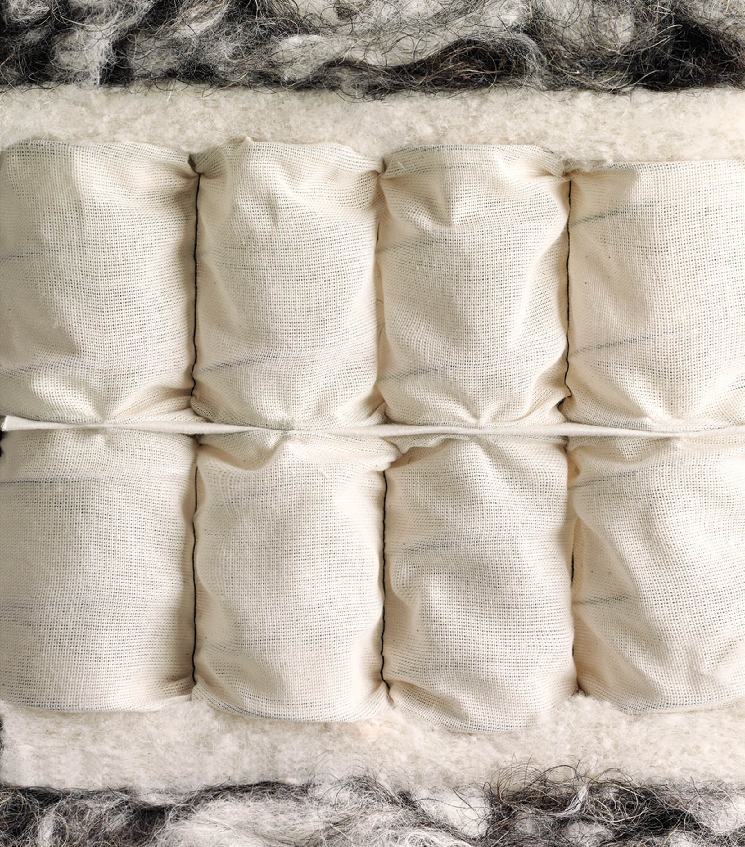 Firm Tiara Superb Mattress (150cm x 200cm) WHITE Image 3