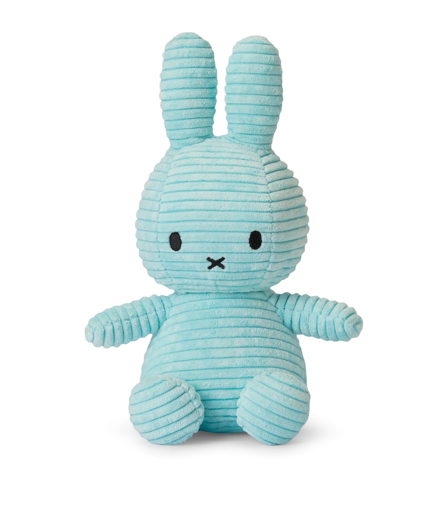 Corduroy Miffy Soft Toy (23cm) TURQUOISE Image 1