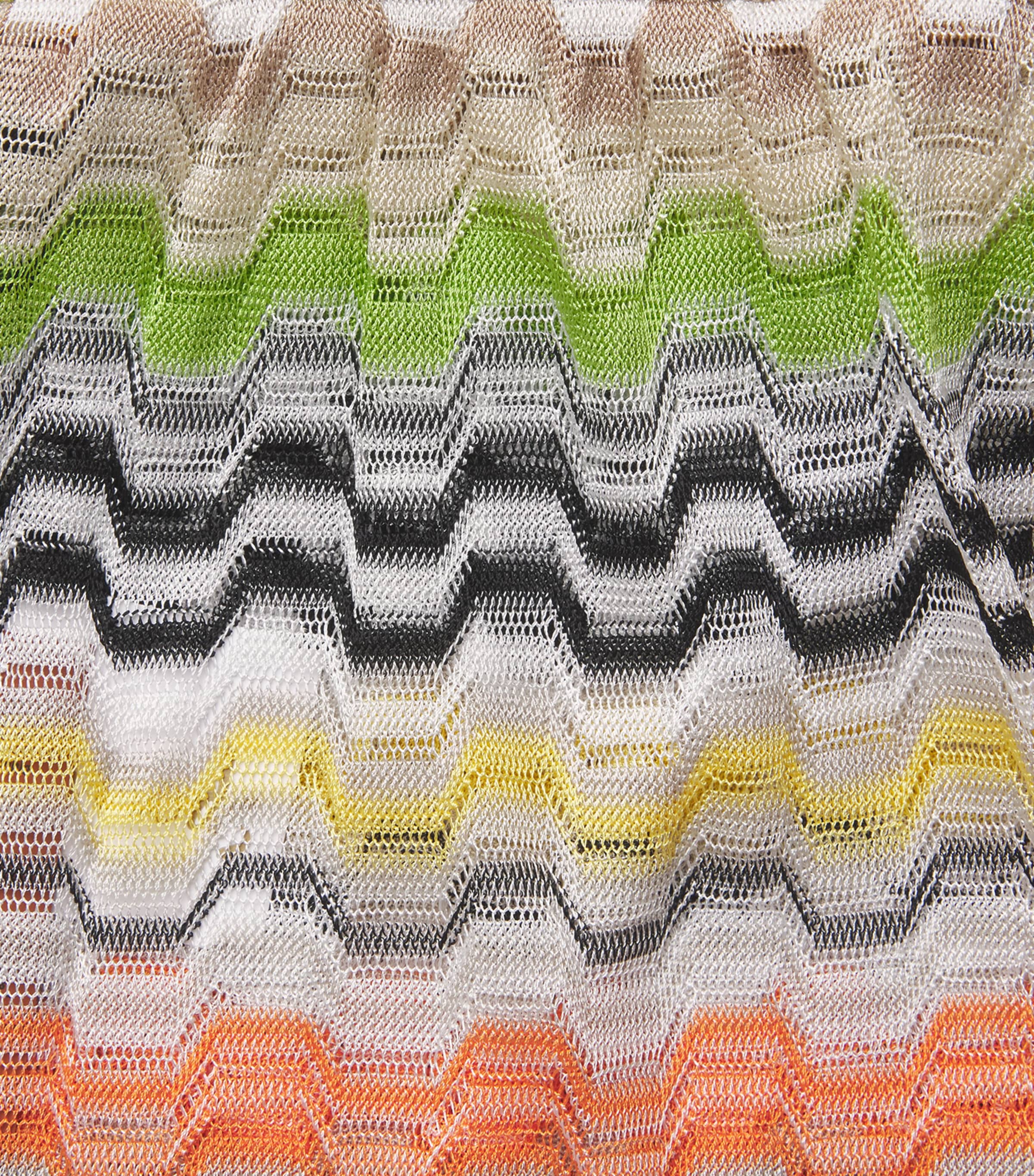 Missoni Womens Zigzag Wide-Leg Trousers Smsnp Multicolor Image 6