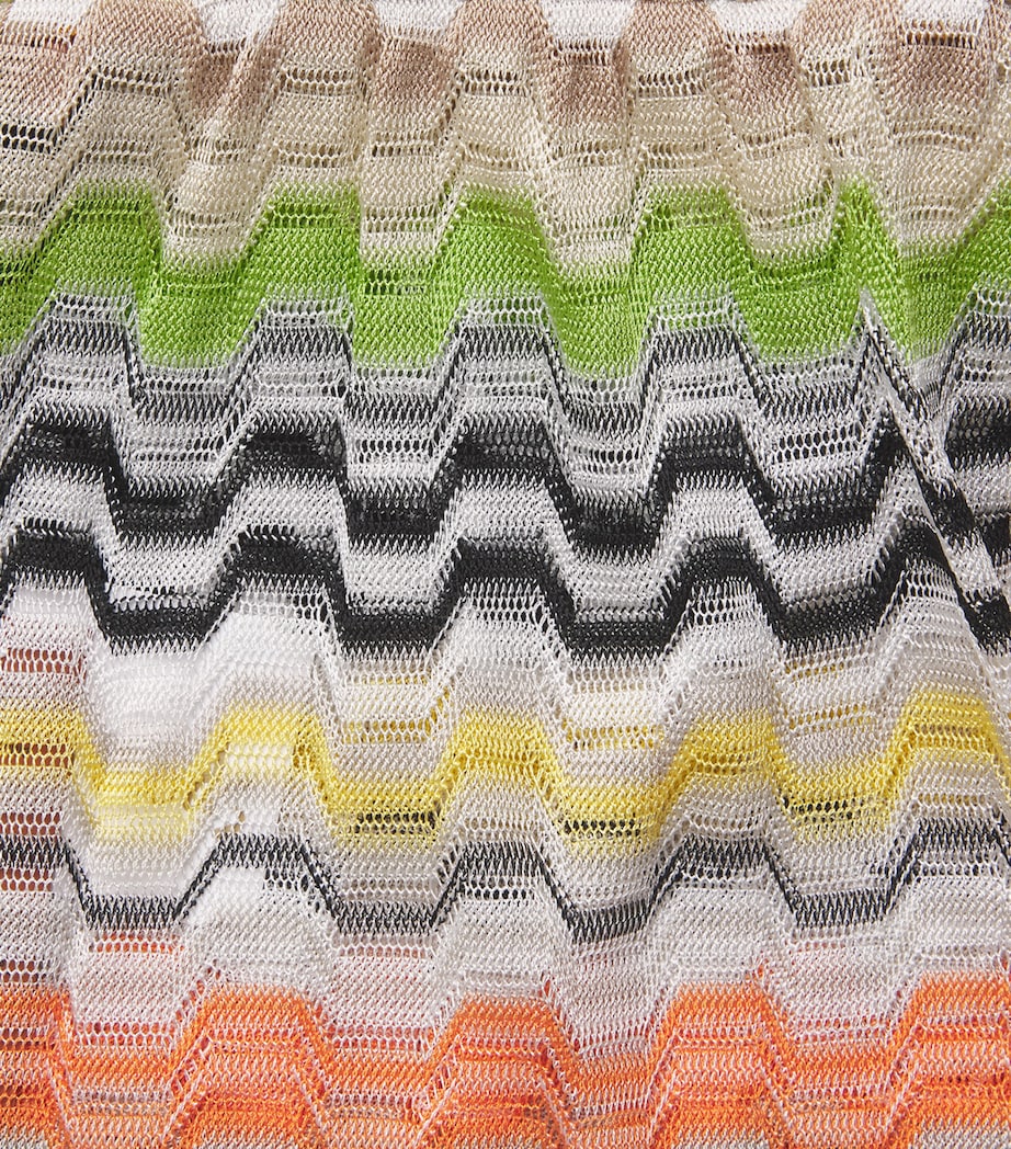 Missoni Womens Zigzag Wide-Leg Trousers Smsnp Multicolor Image 6