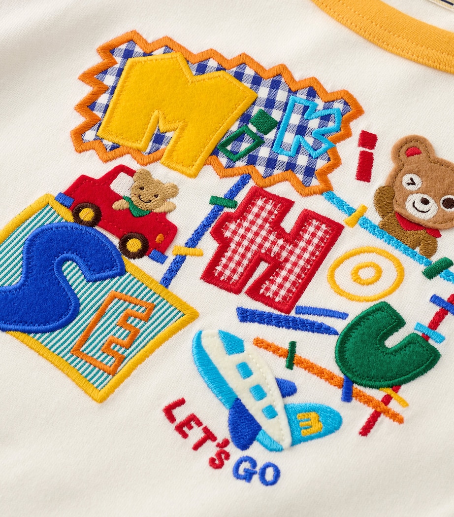 Miki House Cotton Appliqué T-Shirt (12 Months-5 Years) Image 3